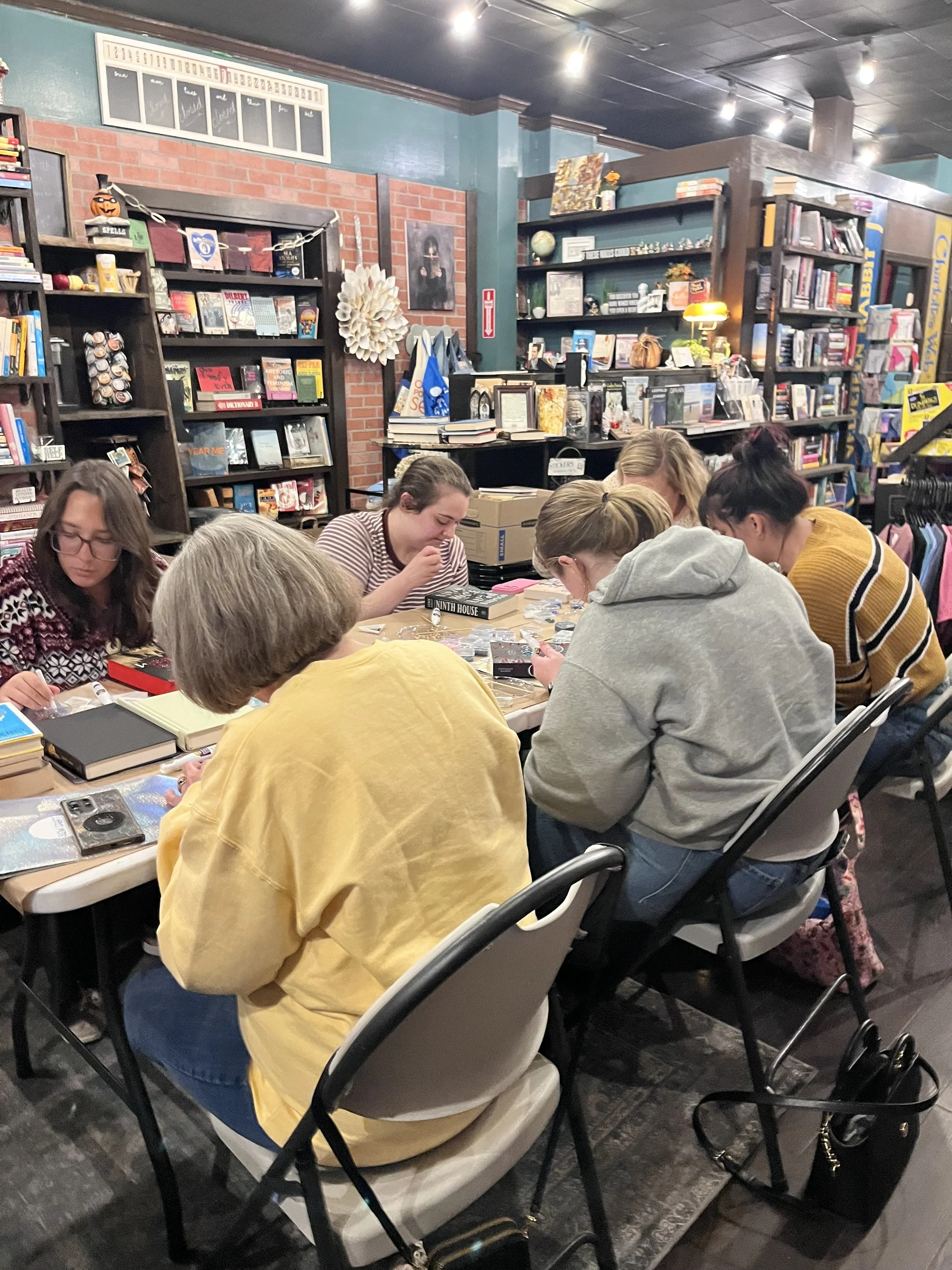 bedazzled event in bookstore