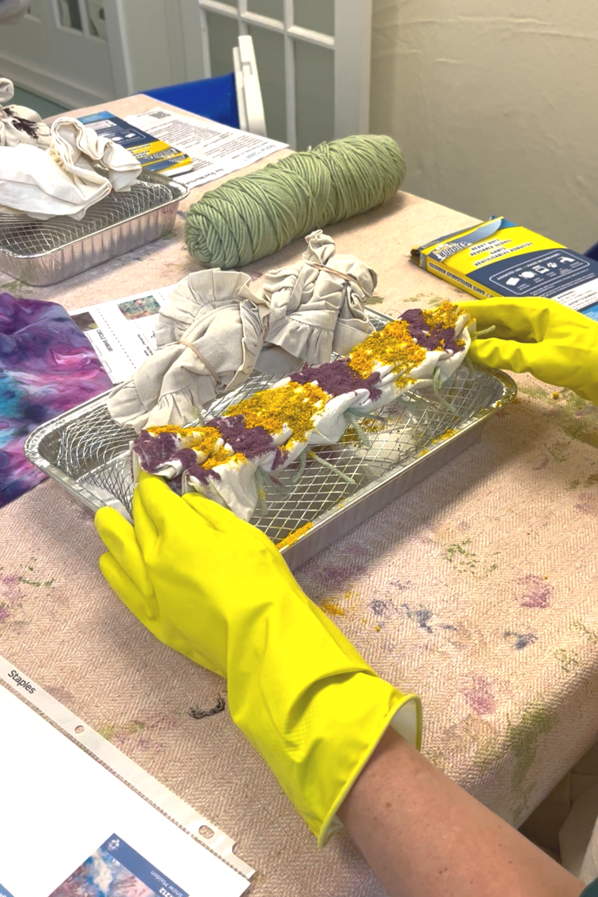 ice dye in class