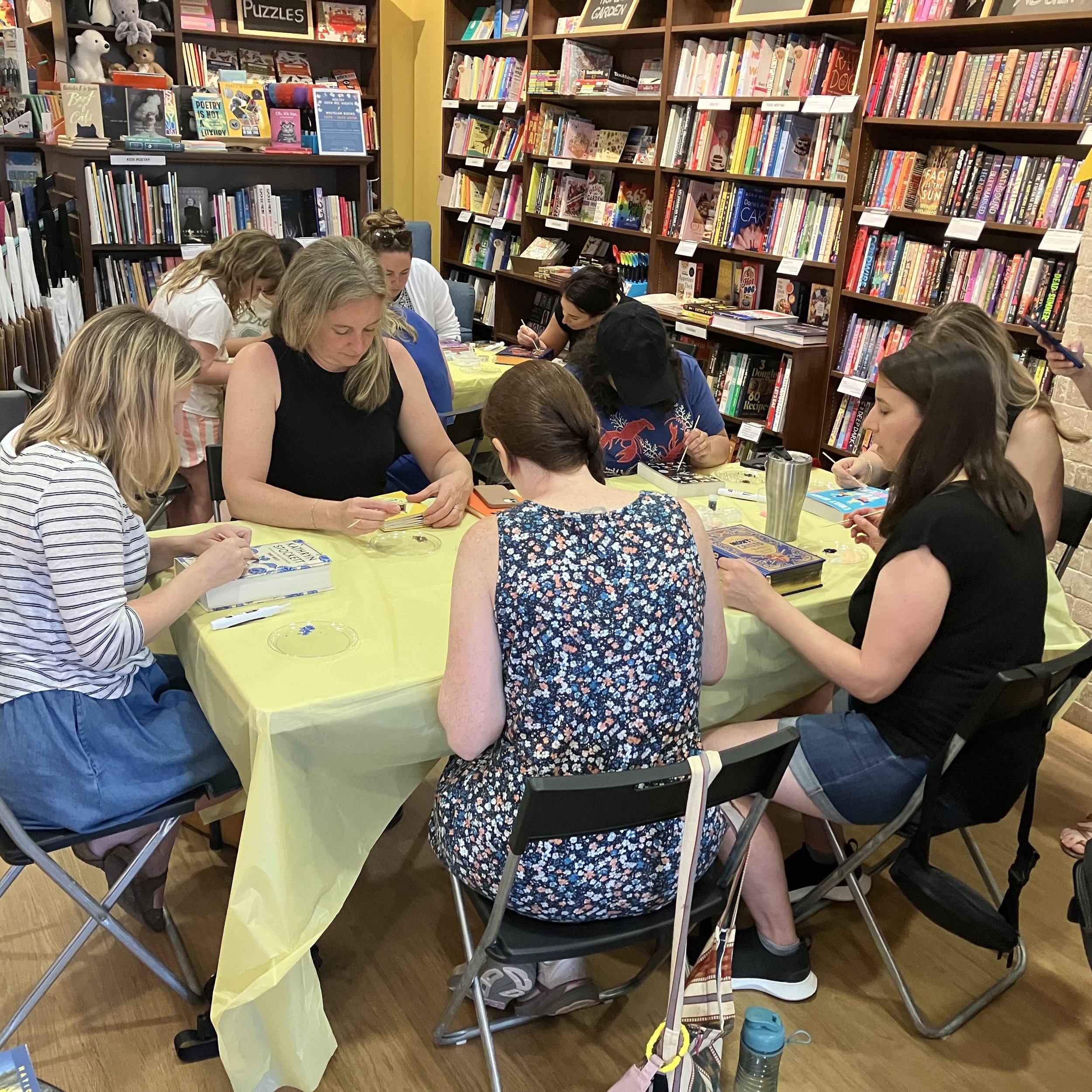 craft event at book store