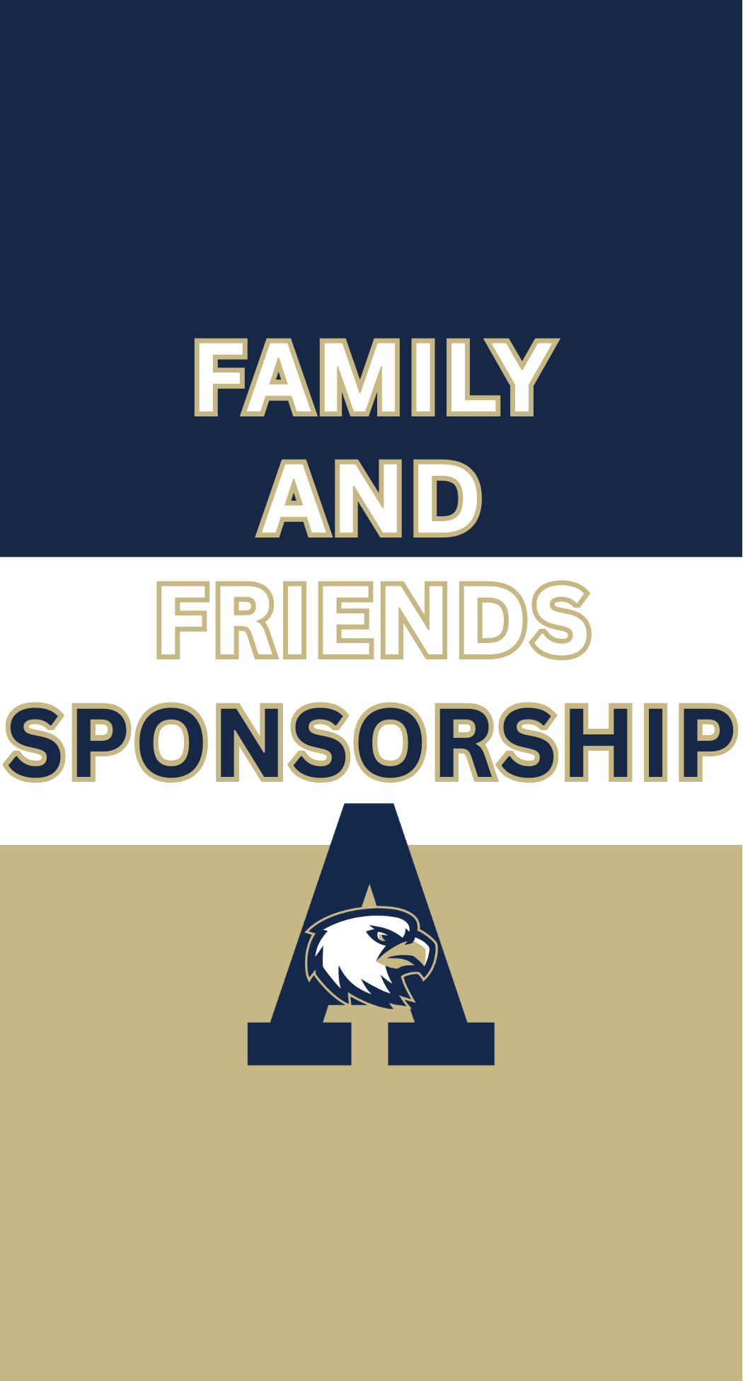 2026-2027 Family & Friends Sponsorship