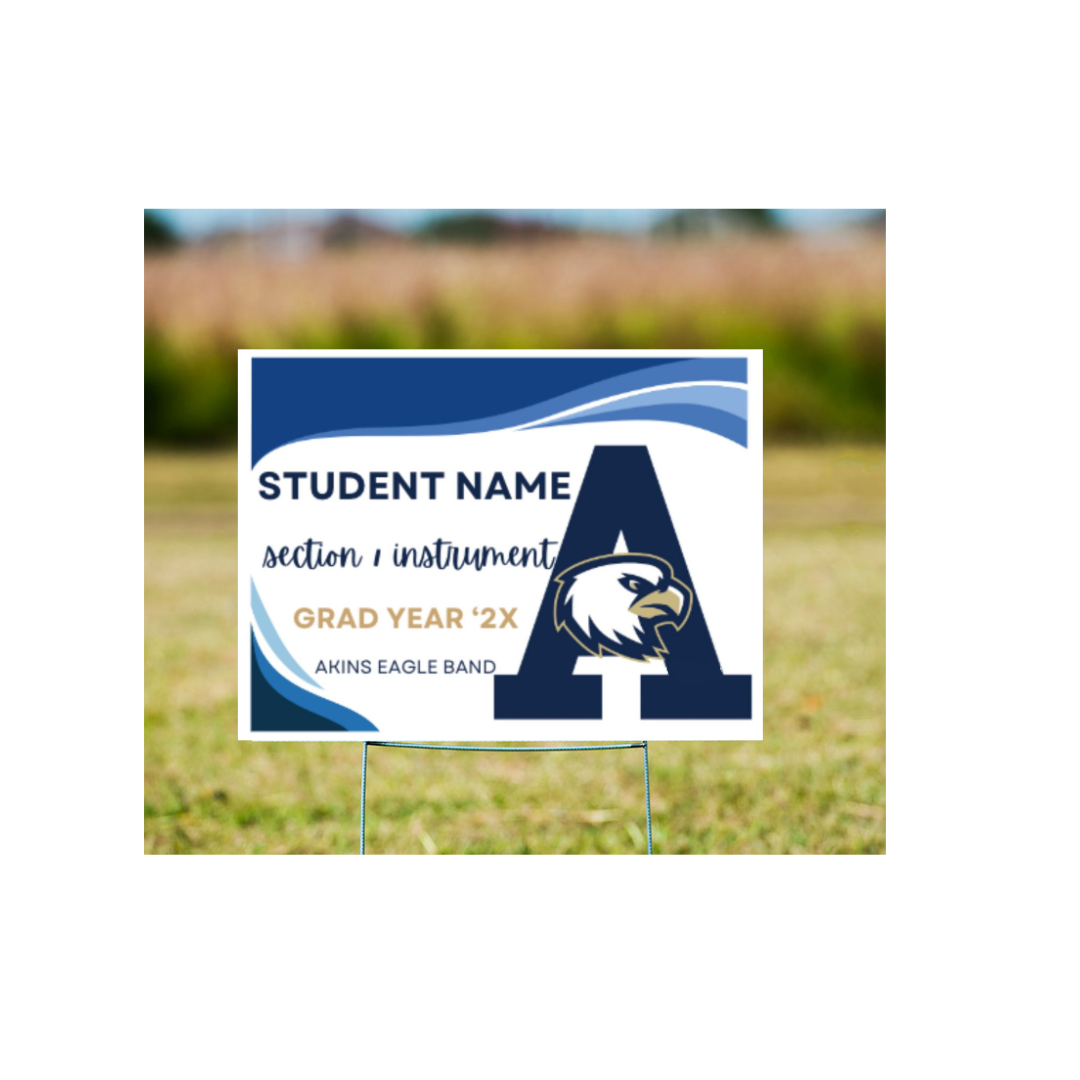 AEB Personalized Yard Sign
