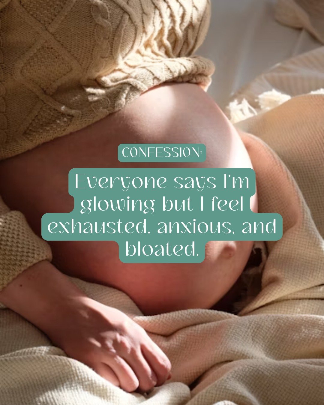 Does everyone keep saying you&rsquo;re glowing? ✨

It&rsquo;s okay if you don&rsquo;t feel &lsquo;the glow&rsquo;. It&rsquo;s okay if you feel overwhelmed. You might even be wondering if you&rsquo;re doing &lsquo;pregnancy&rsquo; all wrong.

You&rsqu