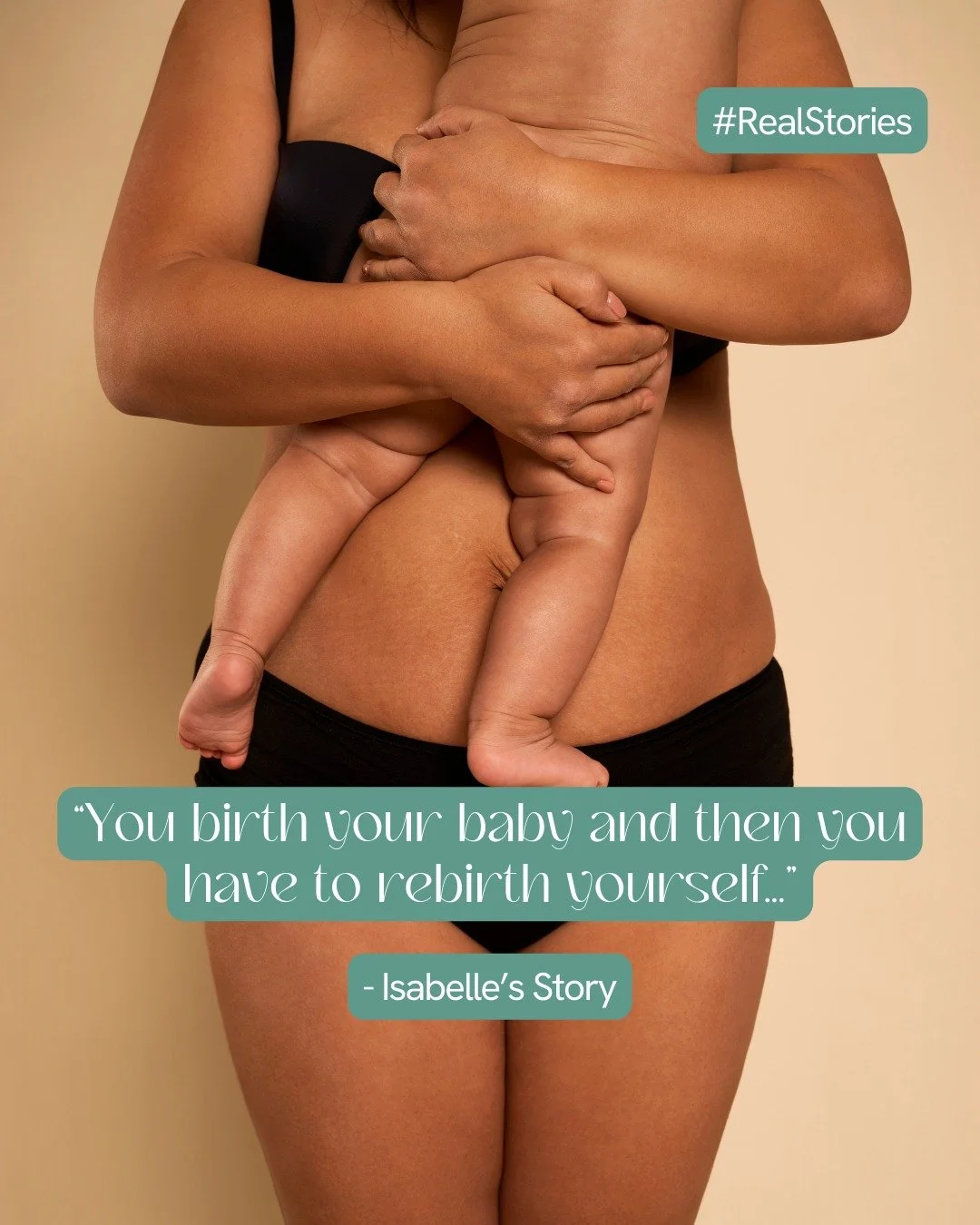 &ldquo;You birth your baby and then you have to rebirth yourself&rdquo; - this is Isabelle&rsquo;s story 💚

In the first months, Isabelle felt steady, but then the heaviness arrived - a rock in her chest that made even the simplest days feel overwhe