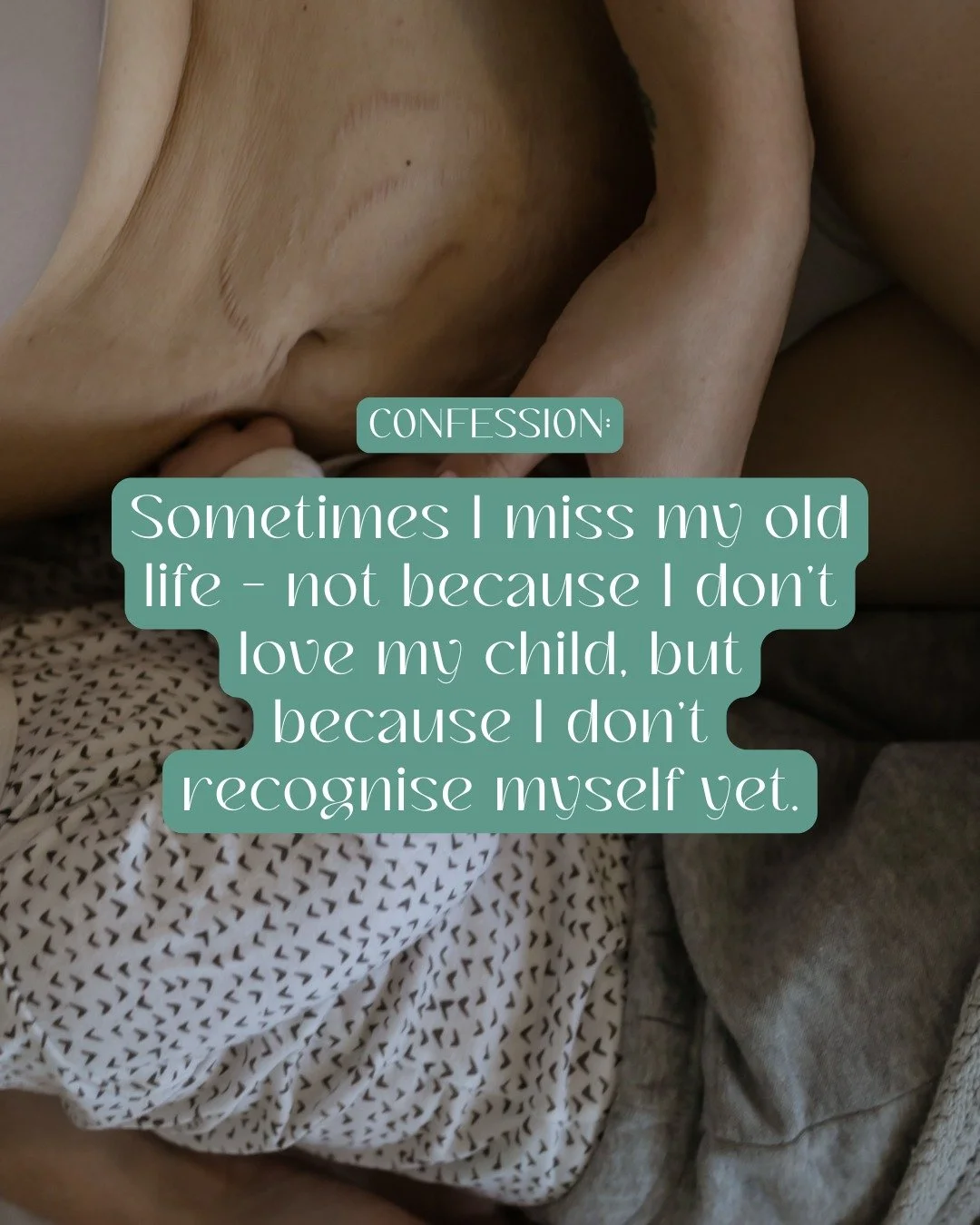 It can feel confusing and isolating to miss your old life while loving your child deeply. Many mums keep this to themselves, worried it will be misunderstood or judged.

But missing who you were doesn&rsquo;t cancel out the love you feel now. Two thi