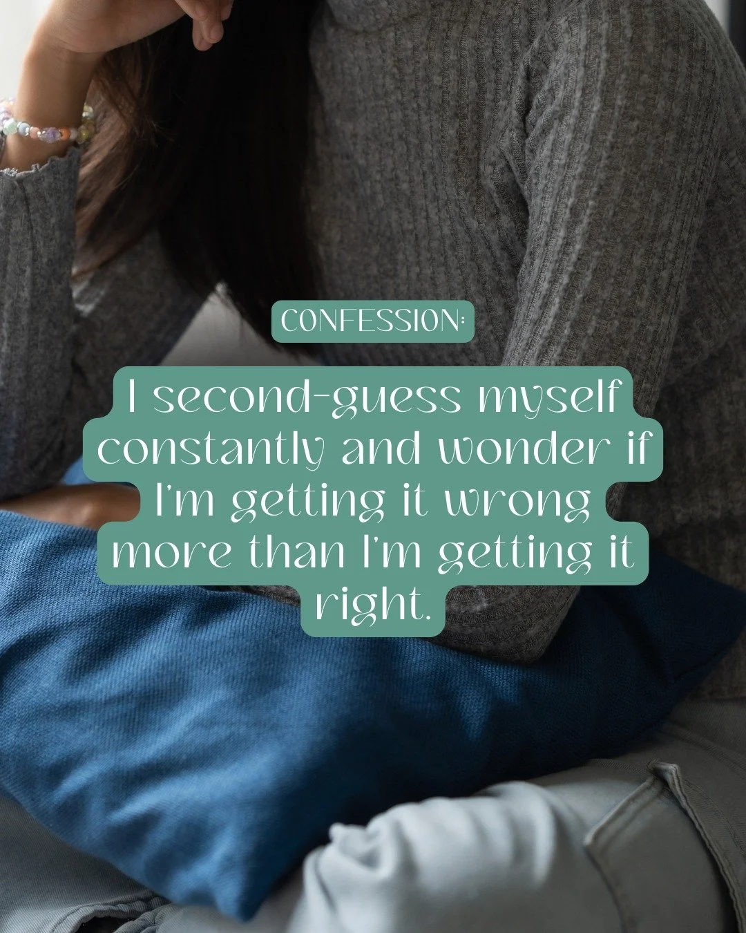 Many mums carry constant self-doubt - wondering if they&rsquo;re doing enough, responding &ldquo;right,&rdquo; or missing something important. It&rsquo;s exhausting to question yourself all the time, especially when there&rsquo;s no clear rulebook.

