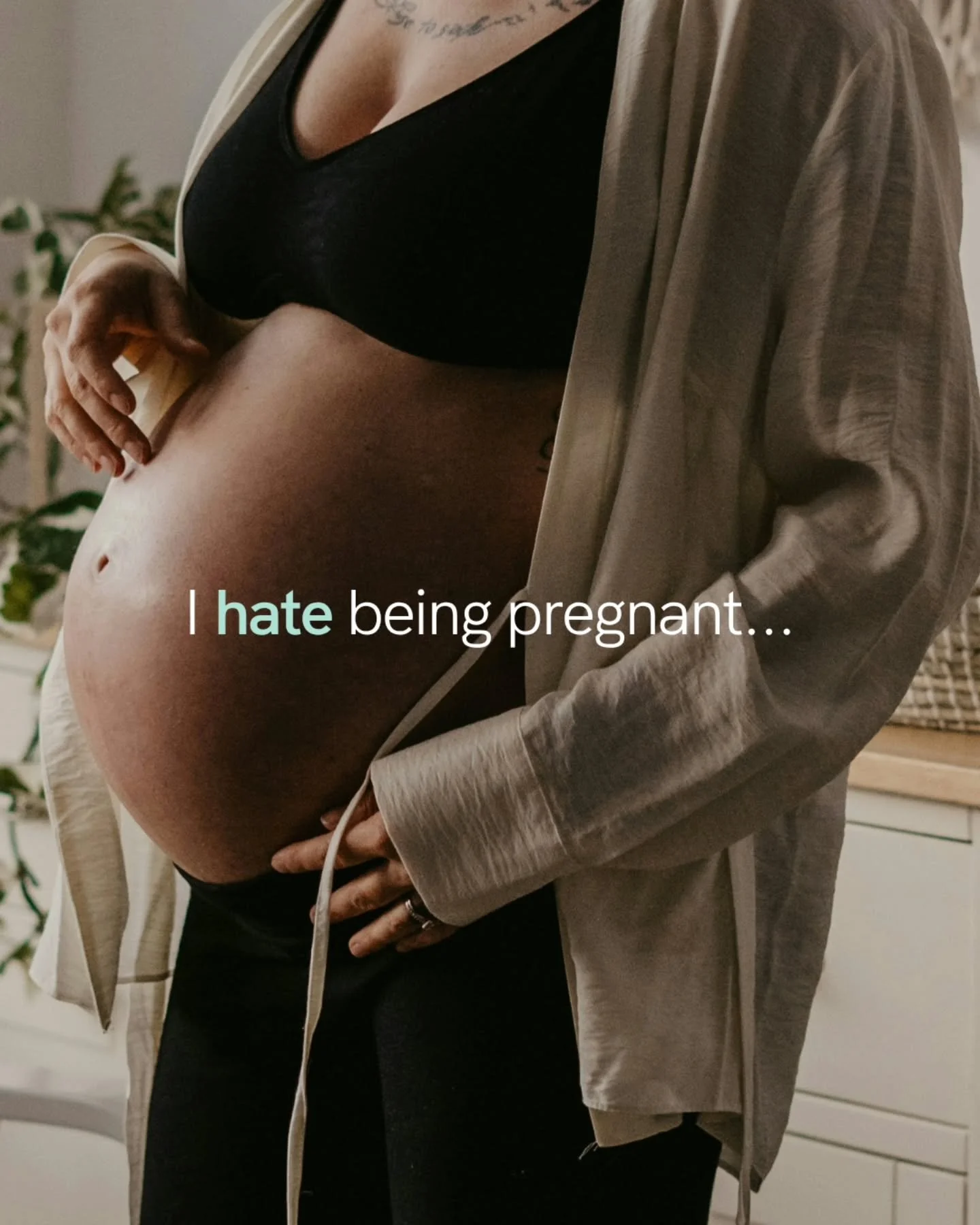 Pregnancy isn&rsquo;t always glowing, magical, or enjoyable.

For many women, it&rsquo;s uncomfortable, exhausting, emotional, and overwhelming.
And yet, there&rsquo;s so much pressure to feel grateful the whole time.

But struggling through pregnanc