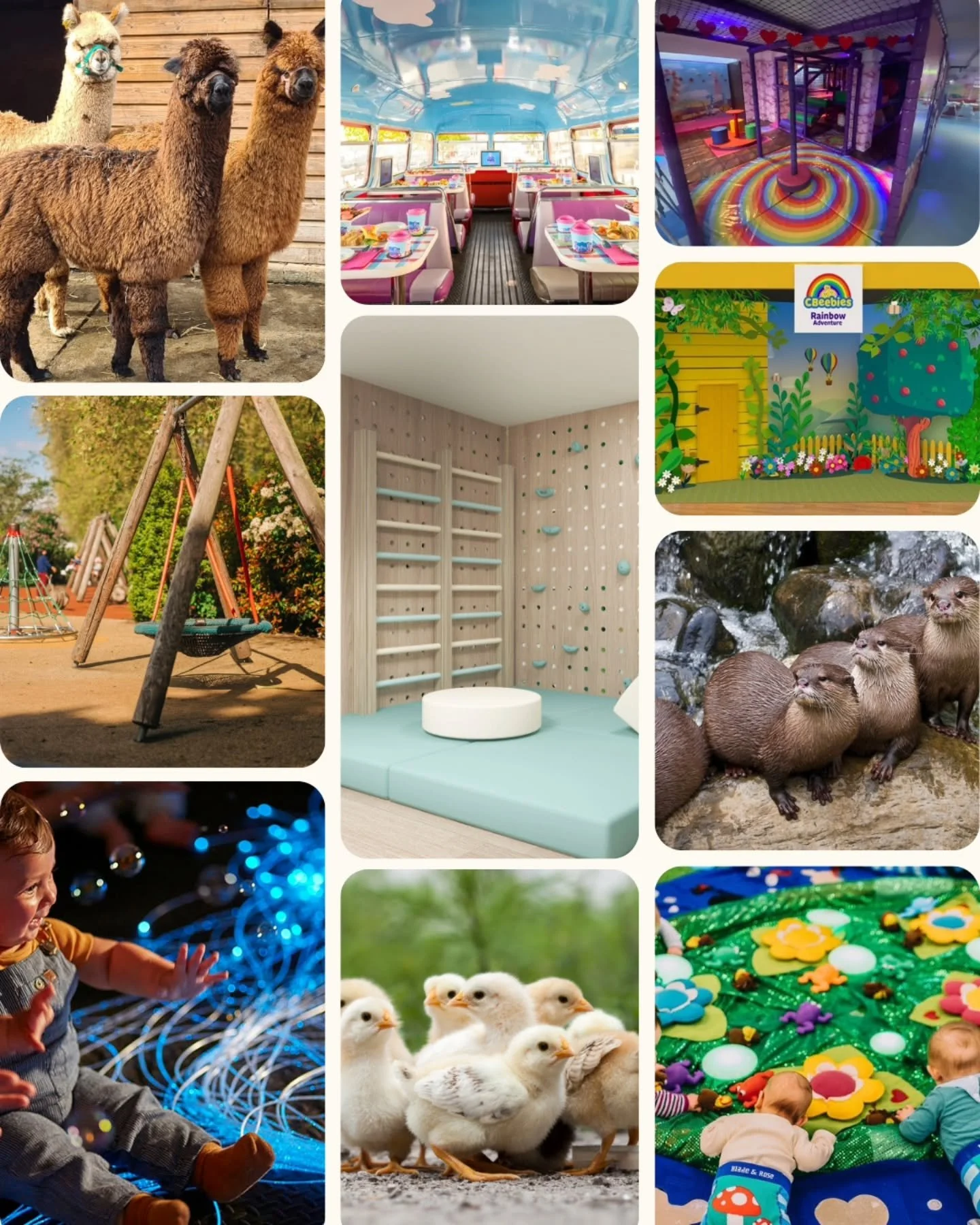 Looking for fun ways to keep little ones entertained in London? 🌟 

From playgrounds to sensory classes, there&rsquo;s something for every age and interest:

✨ Hyde Park Playground - Climbing frames, swings, slides, and plenty of space to play toget