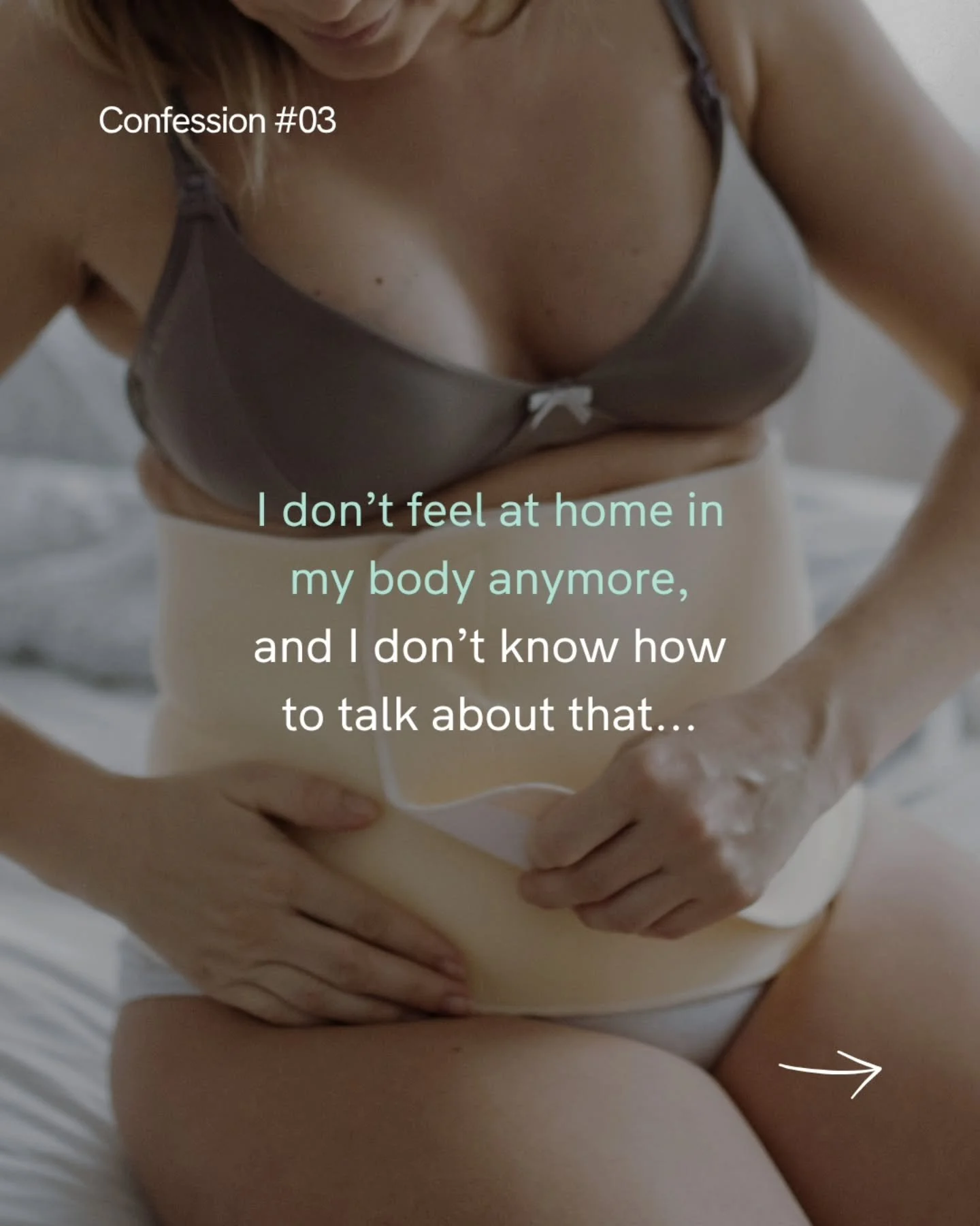 After giving birth, it&rsquo;s normal to feel disconnected from your body.

Stretch marks, changes in shape, aches, and fatigue can make it hard to recognize yourself, or to love the body that carried and birthed a human.

There is no &ldquo;right&rd