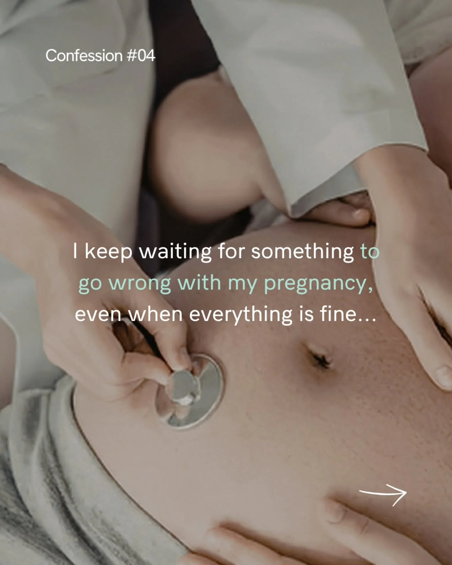 Pregnancy can be full of fear - what if something goes wrong? What if the baby isn&rsquo;t okay? What if my body can&rsquo;t do this? 

These thoughts are exhausting and constant, even when everything seems fine.

Feeling anxious doesn&rsquo;t make y