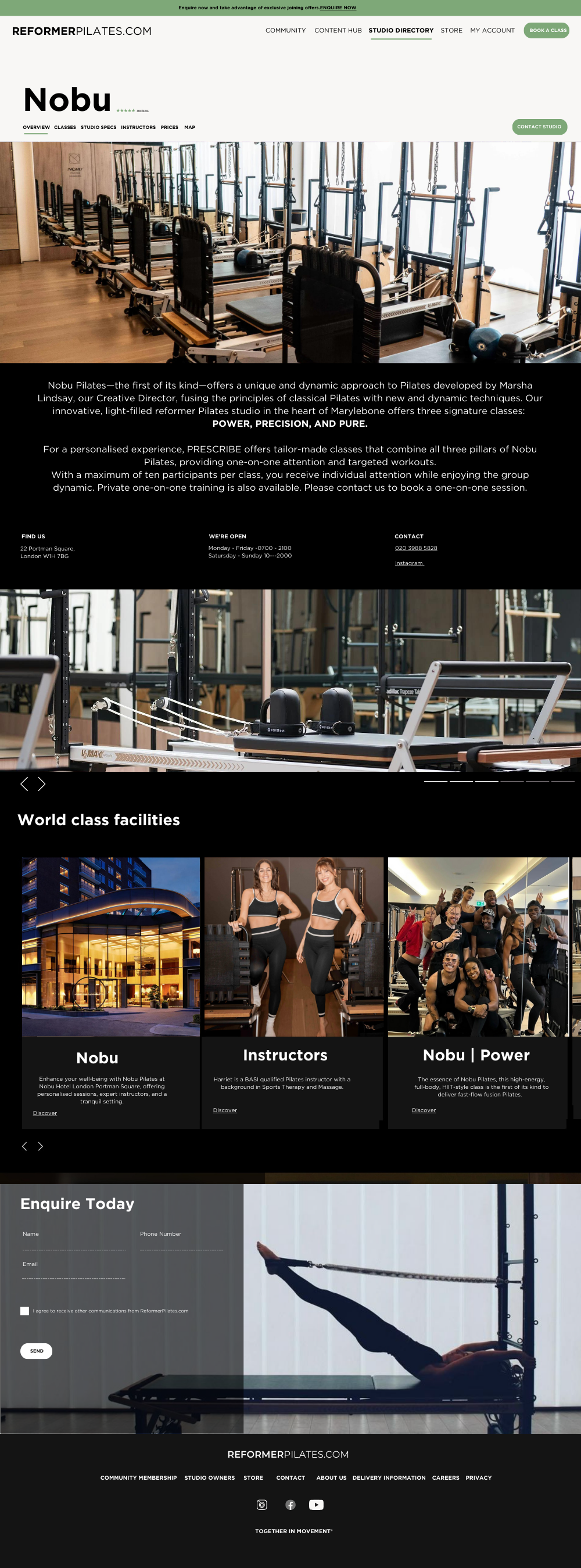 Studio Directory
