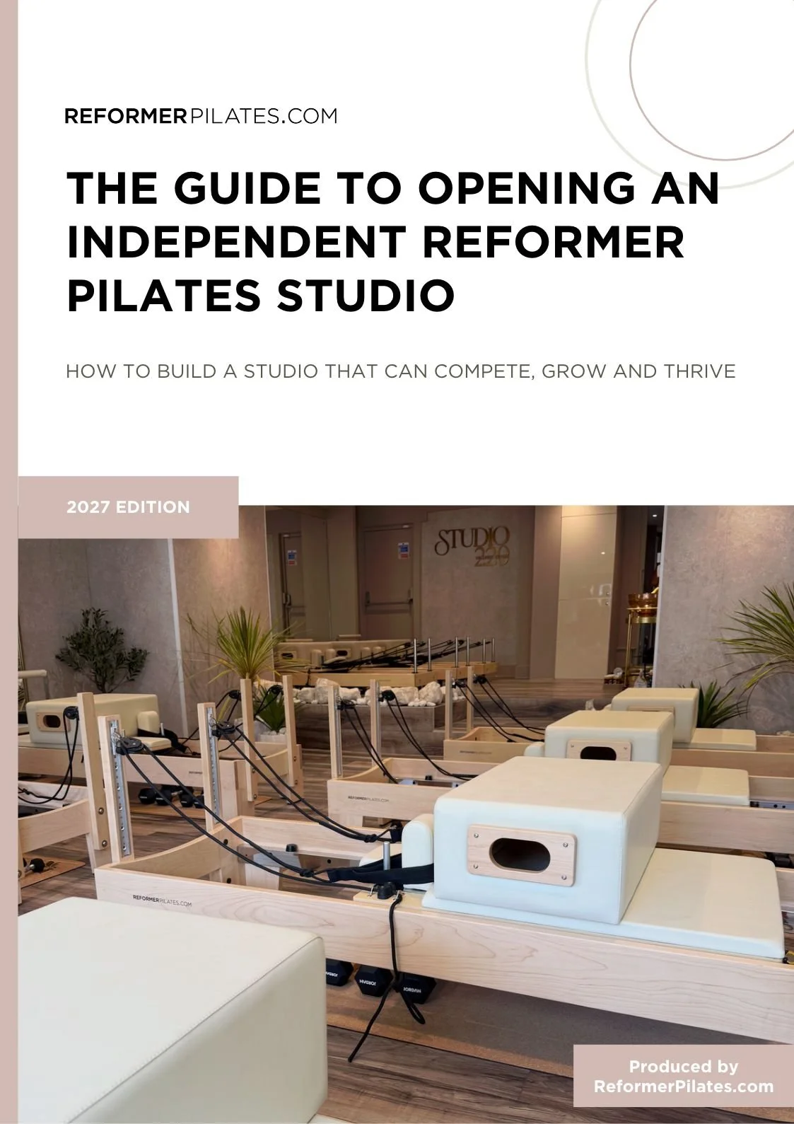 the guide to opening a reformer pilates studio