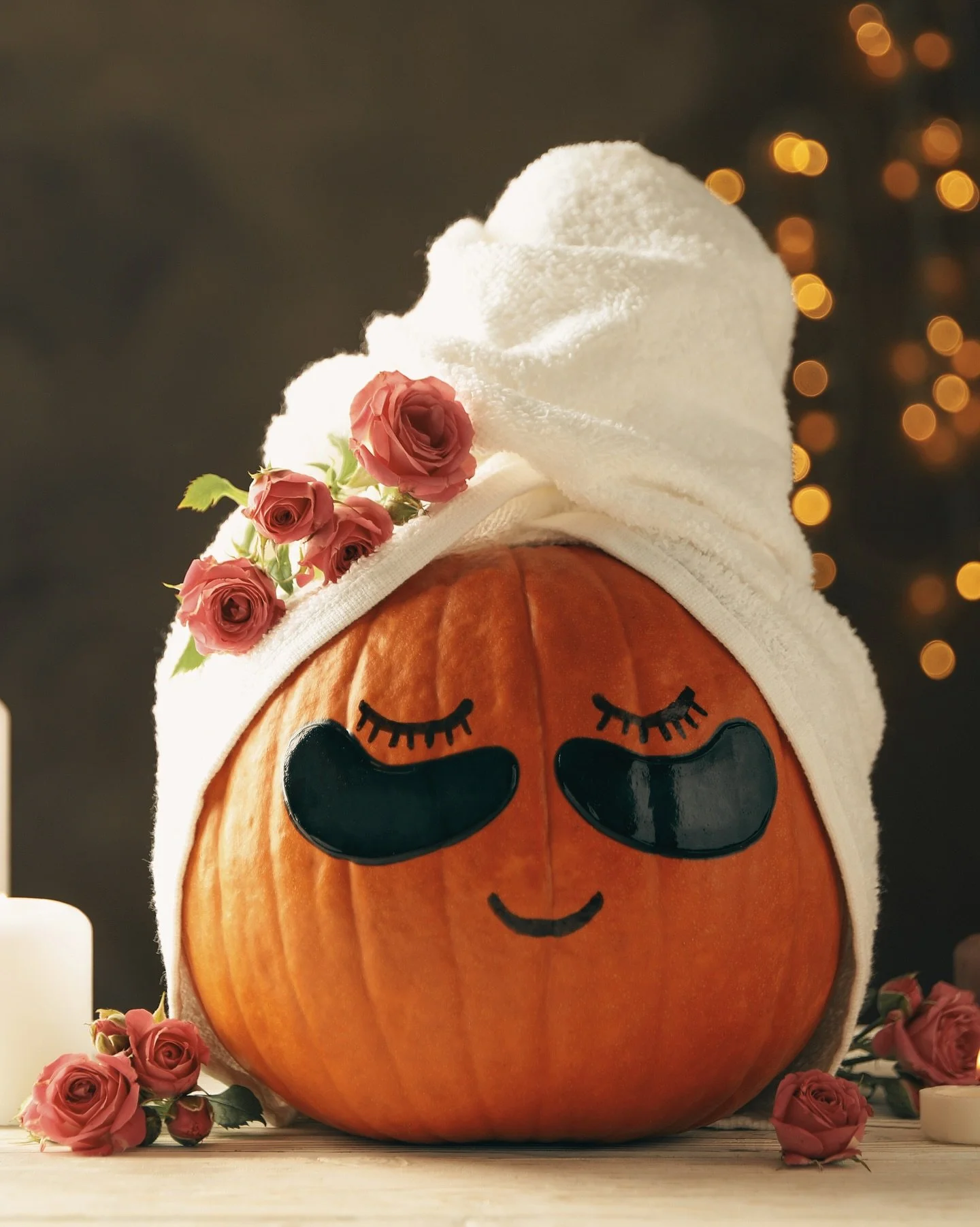Wishing you a gourd-geous glow and a Happy Halloween 🎃😘✨