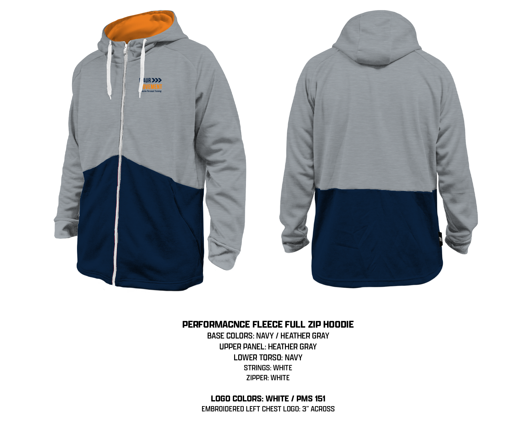 Performance Fleece Full-Zip Hoodie
