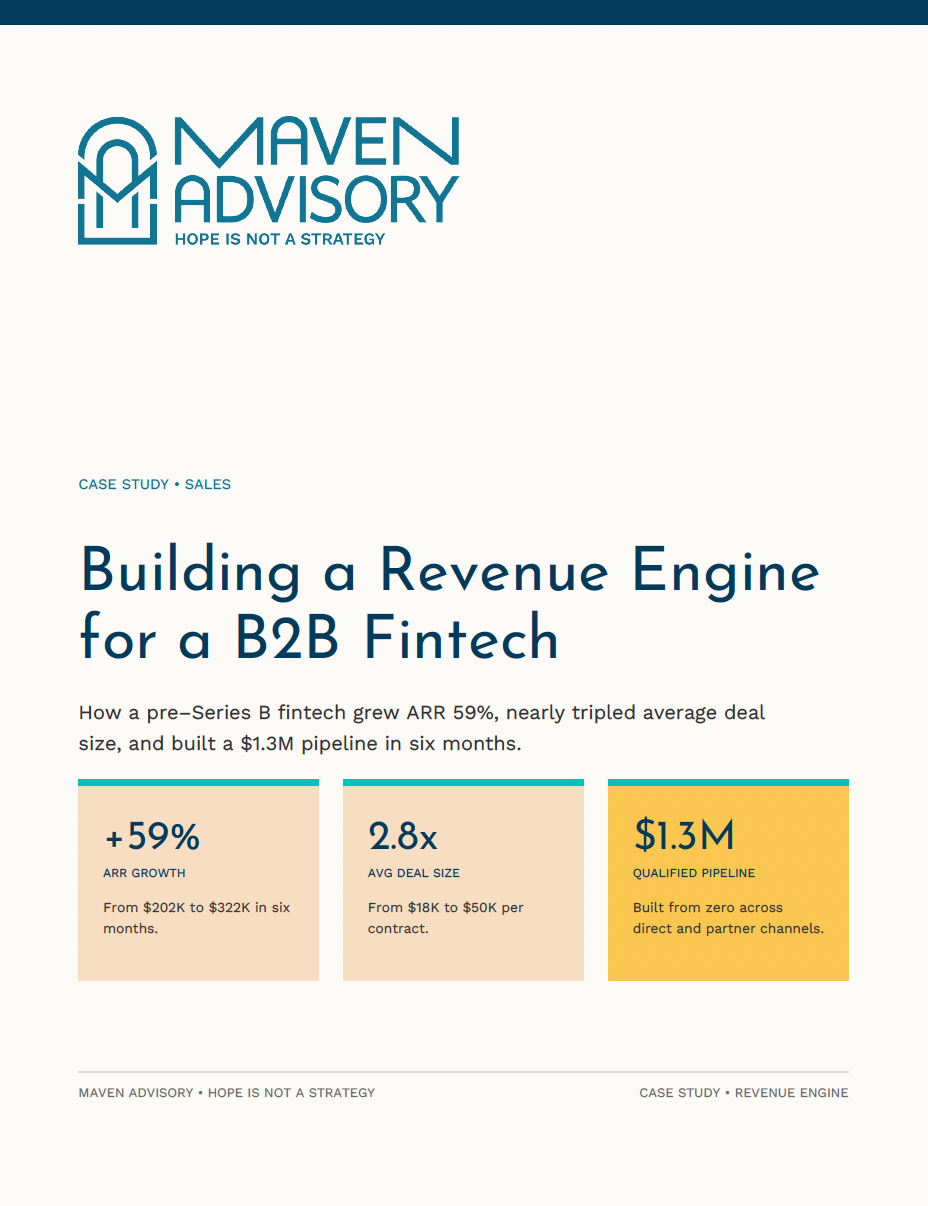 Building A Revenue Engine Case Study