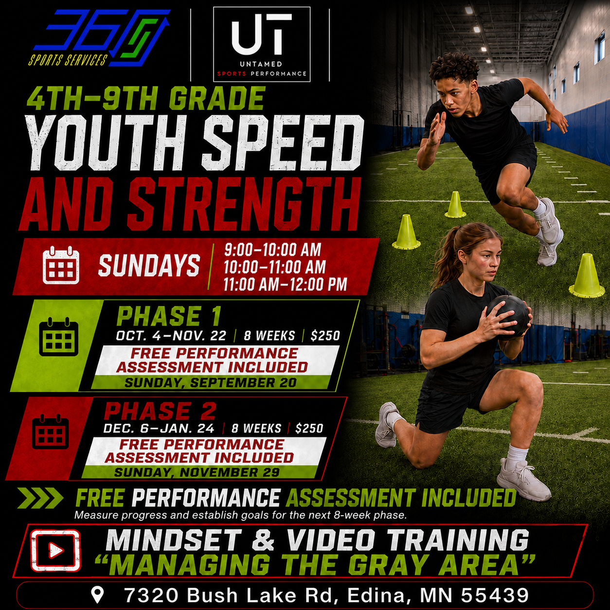 Fall Youth Speed & Strength: Phase I