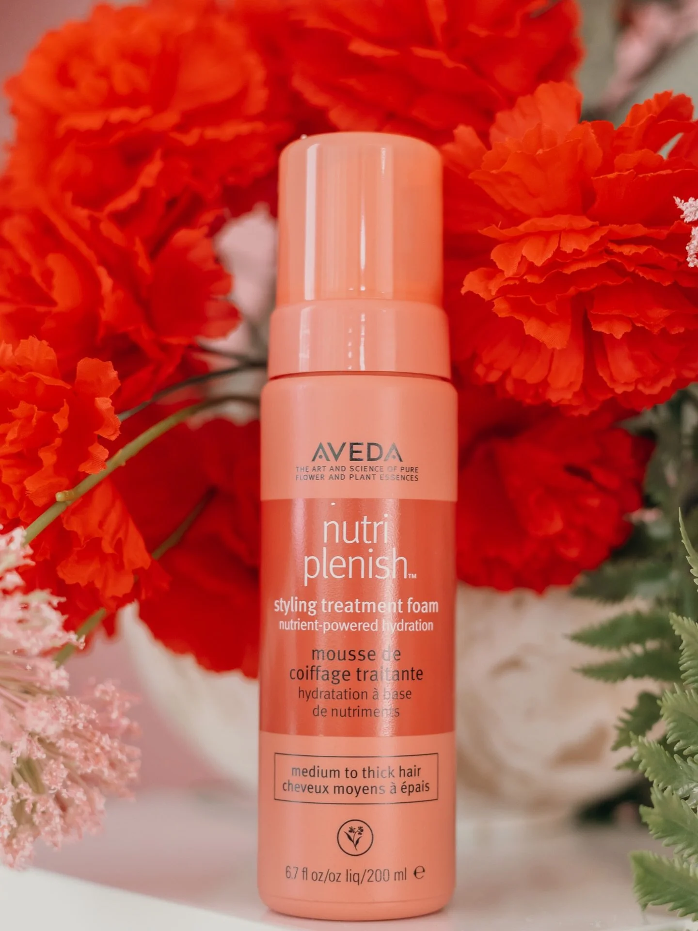 Love month is coming to a close but caring for your hair &amp; scalp never goes out of style! 

Never used @aveda products before?? We&rsquo;ve got a special experience coming to you so soon! 

The Styling Treatment Foam is a great lightweight, hydra