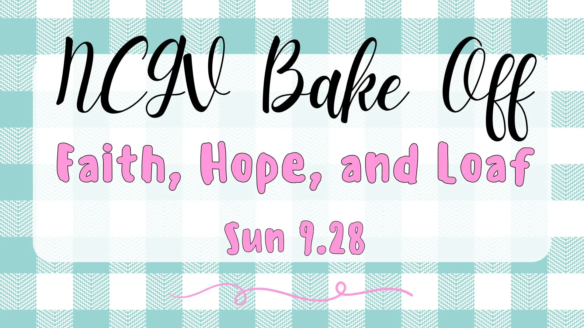 NCGV Bakeoff