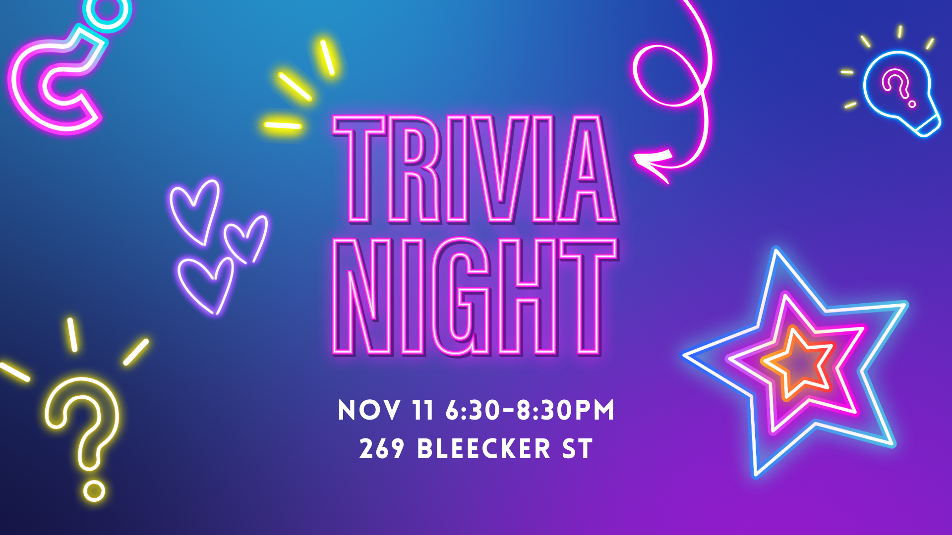 Tuesday Trivia Night 