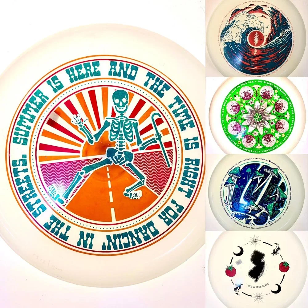 Collectible Glow Frisbee & Disc