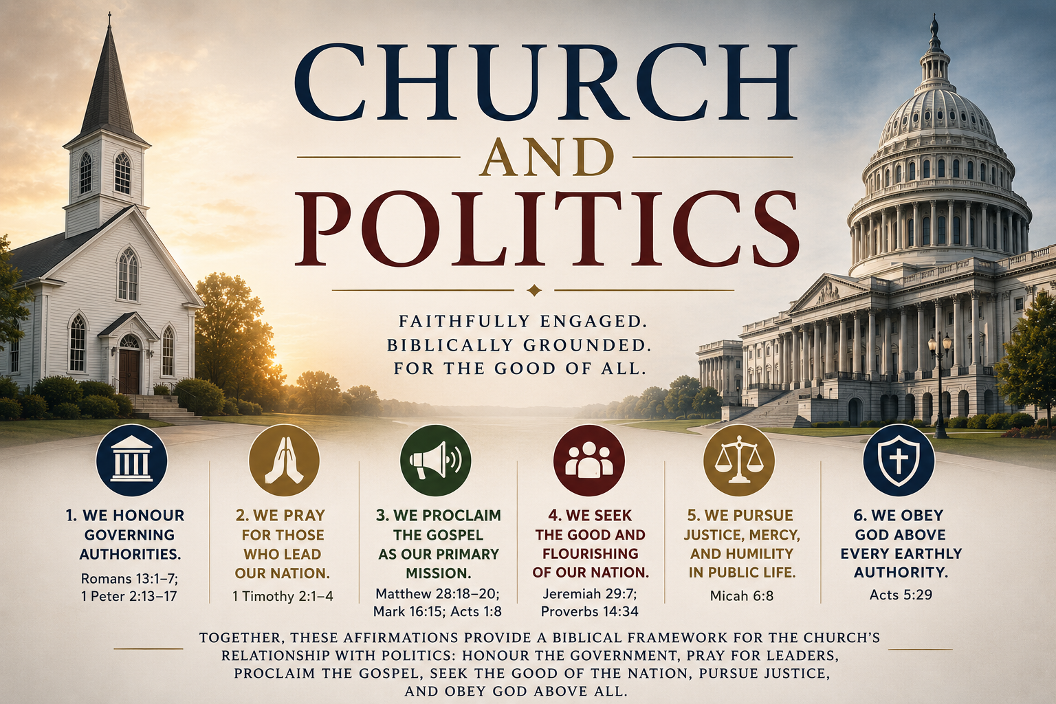Towards a Biblical Theology of Church and Politics. 