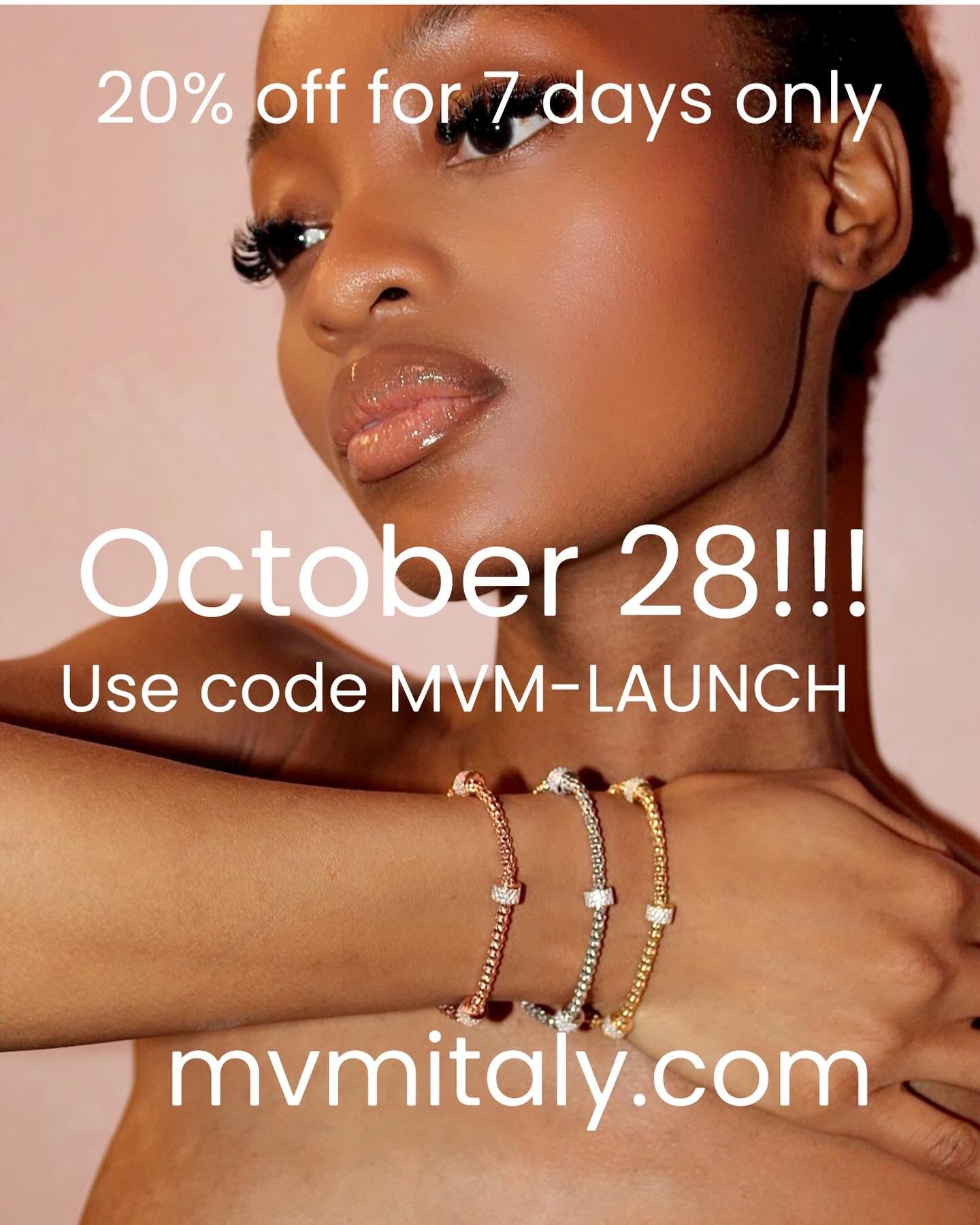 Tomorrow marks the launch of our new website!! Enjoy 20%off all items when you spend over 100 euro - 7 days only! Offer ends November 3. Happy Shopping directly from Italy 🇮🇹 mvmitaly.com #handmadejewelry #sterlingsilver #madeinitaly #taxfreeprices