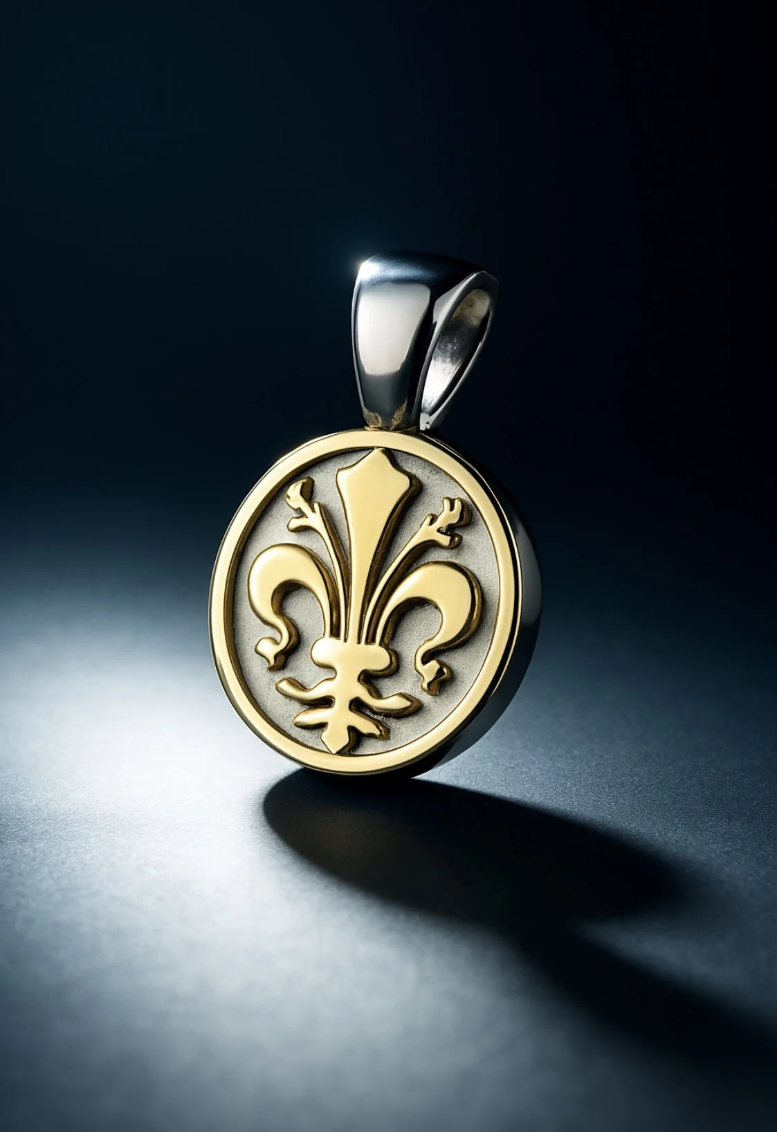 Handmade Giglio Pendant (Symbol of Florence)