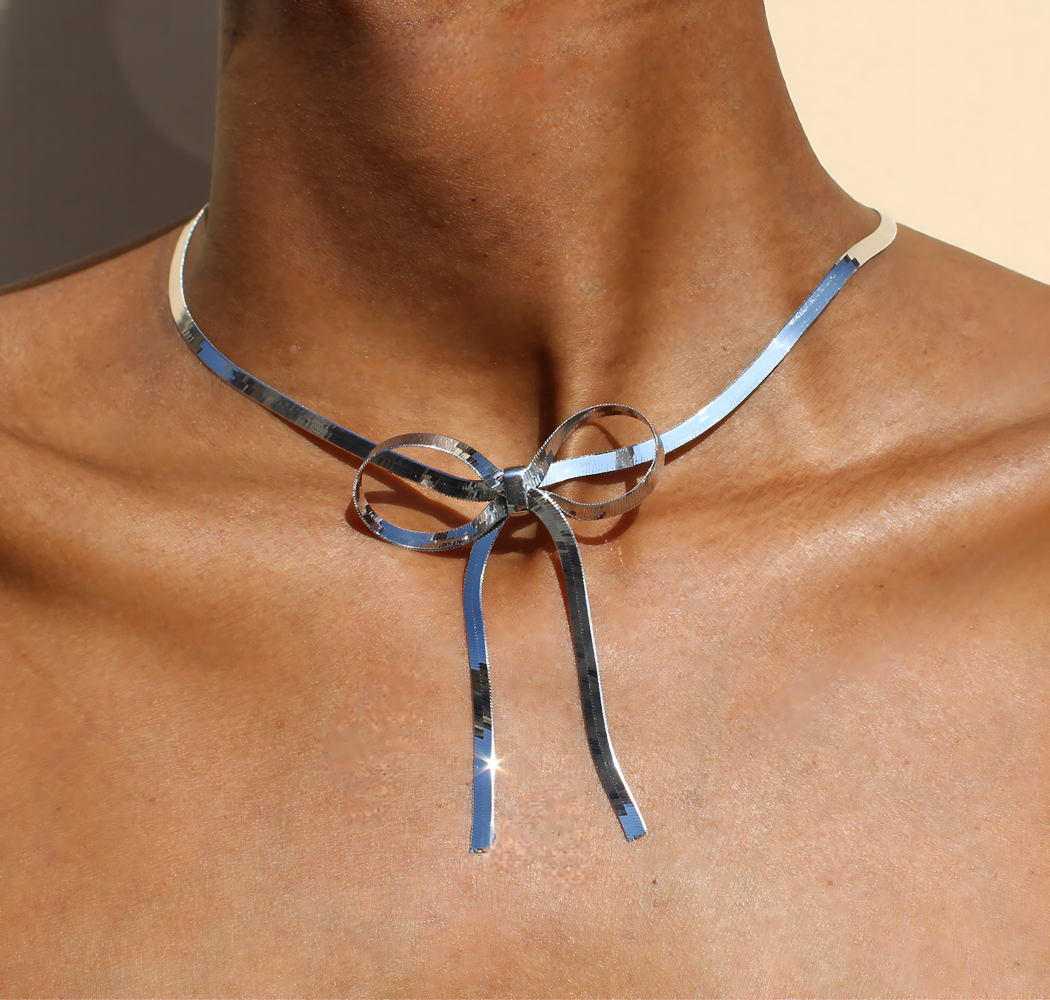 bow necklace — MVM Florence Italy