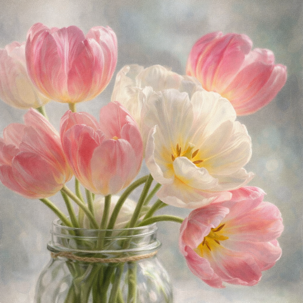 Luminous Tulips Workshop