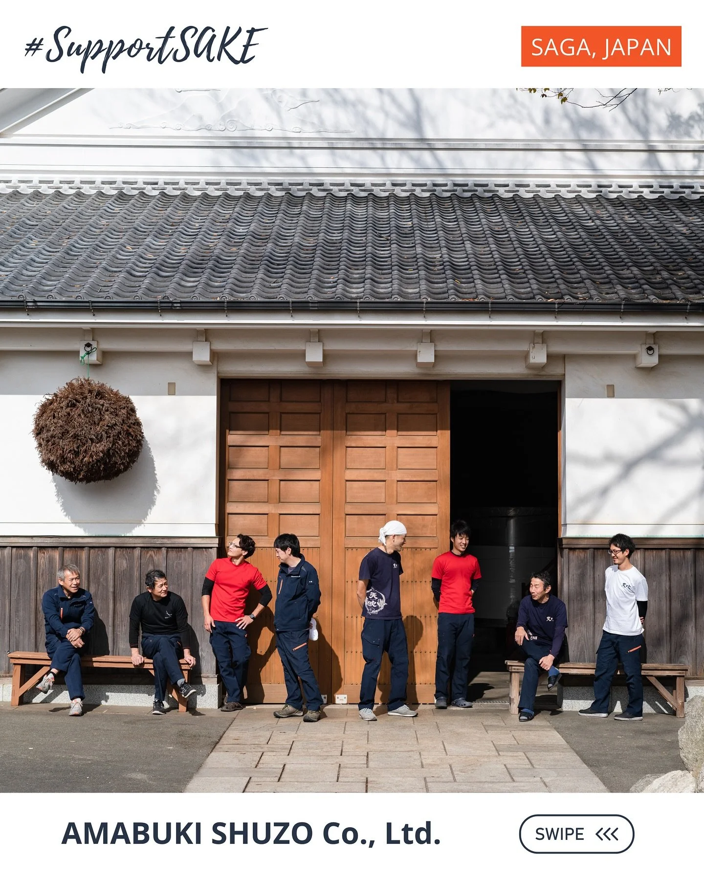 🌸With over 300 years of history, Amabuki Shuzo in Saga is known for its unique use of flower yeast, creating sake that beautifully blends tradition and innovation. 🍶

From the fertile Saga Plain to your glass, each sip is crafted to enrich your mom