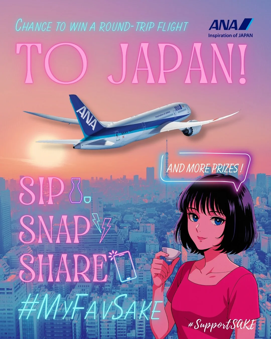 🎉 SupportSAKE Photo Campaign GIVEAWAY 🎉
Share your favorite Sake for a chance to win amazing prizes, including a trip to Japan! 🛫✨
Winners will also be invited to our award ceremony in Hollywood this December!

From bottles you always reach for, t