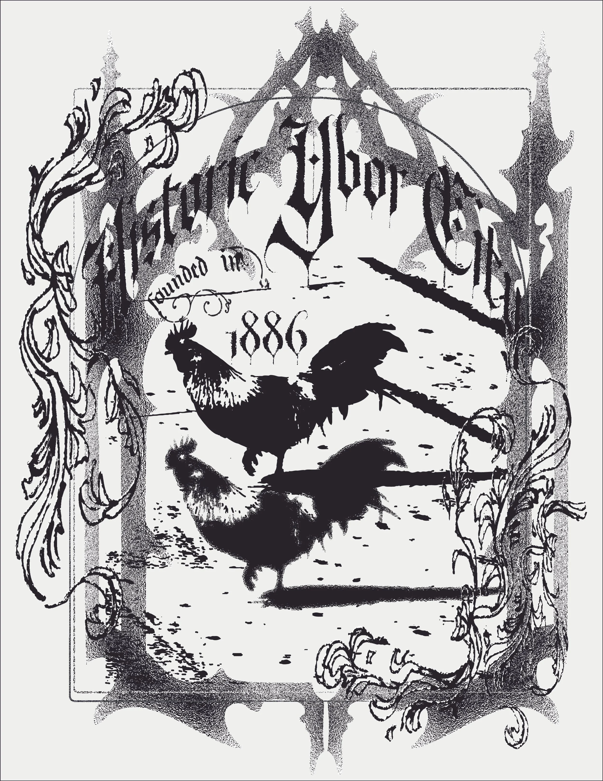 Historic Ybor City 1 - Designed in Illustrator