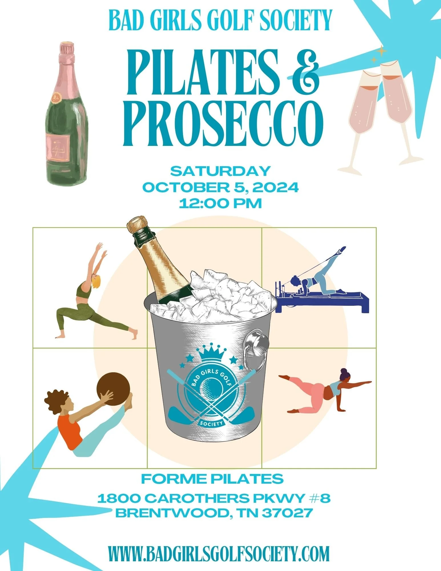 Pilates & Prosecco