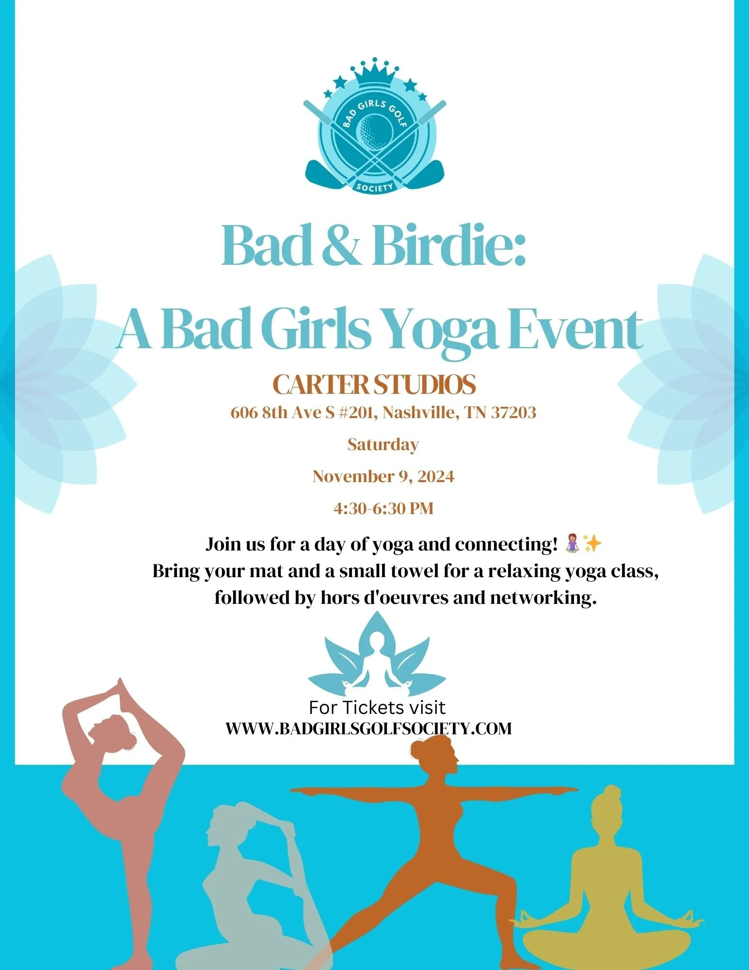Bad & Birdie: A Bad Girls Yoga Event