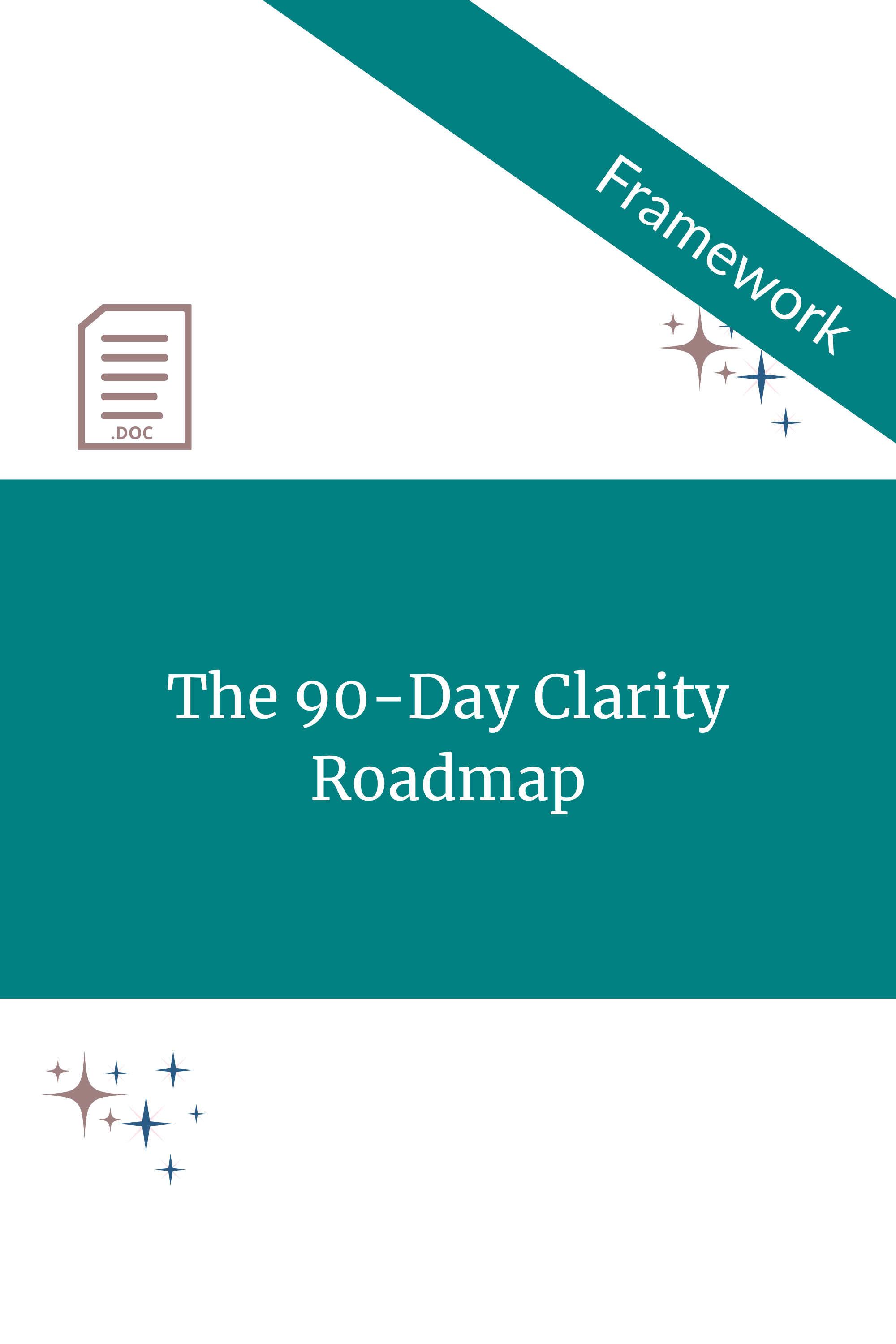 THE 90-DAY CLARITY ROADMAP FRAMEWORK Mockup Asset.png