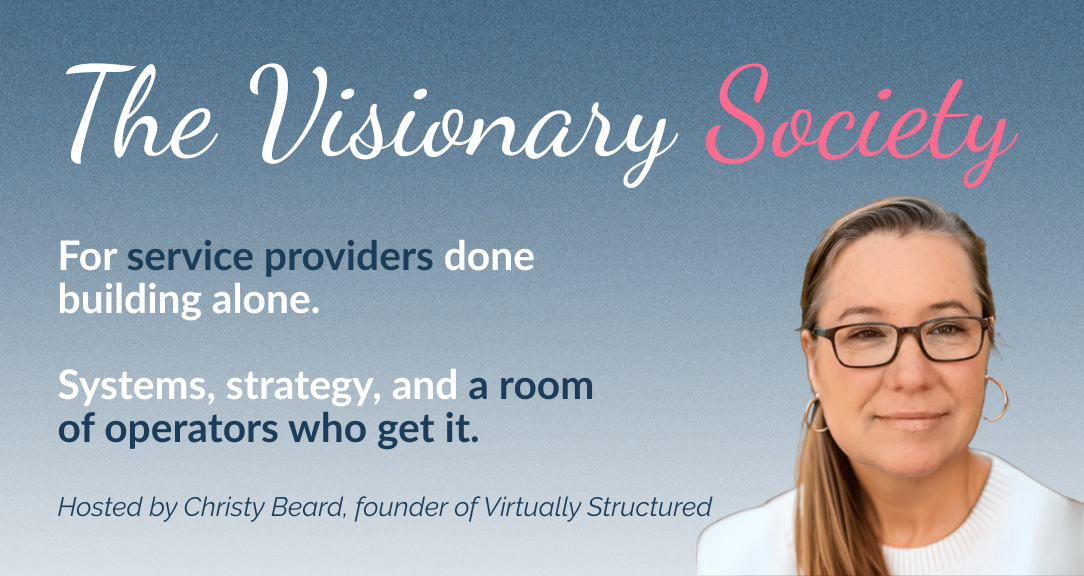 visionary society community invite
