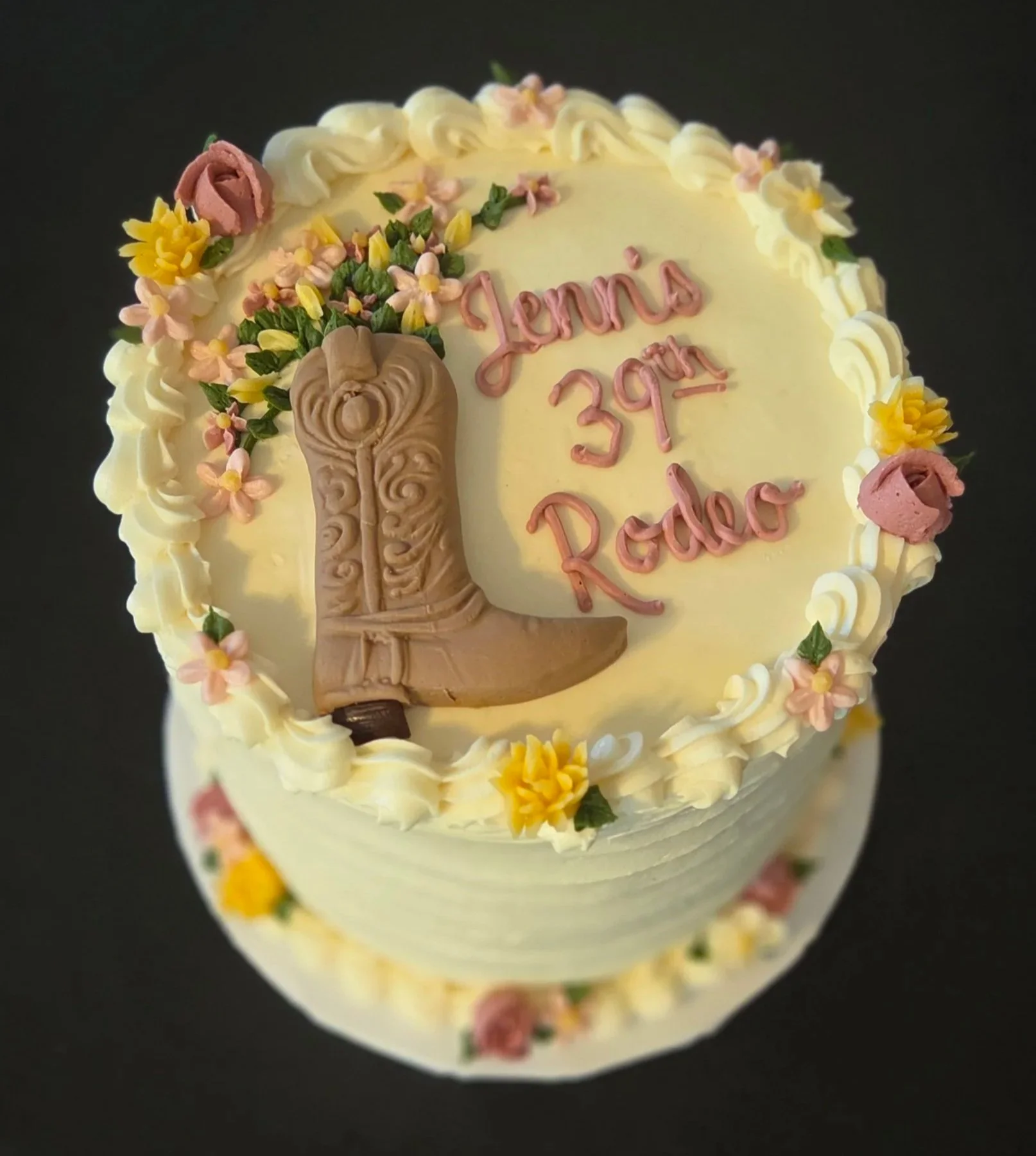 Feminine rodeo theme birthday