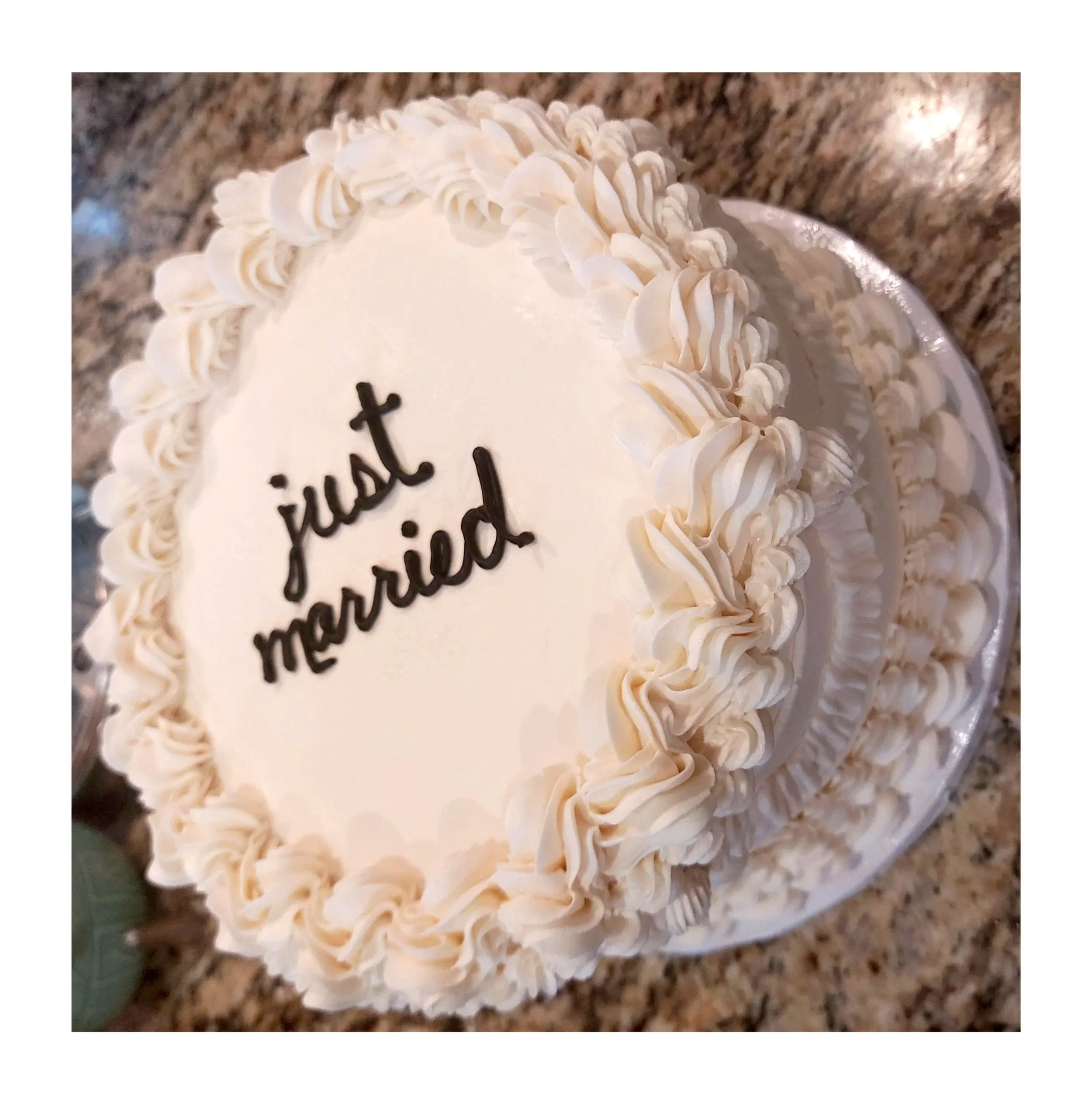 just married vintage