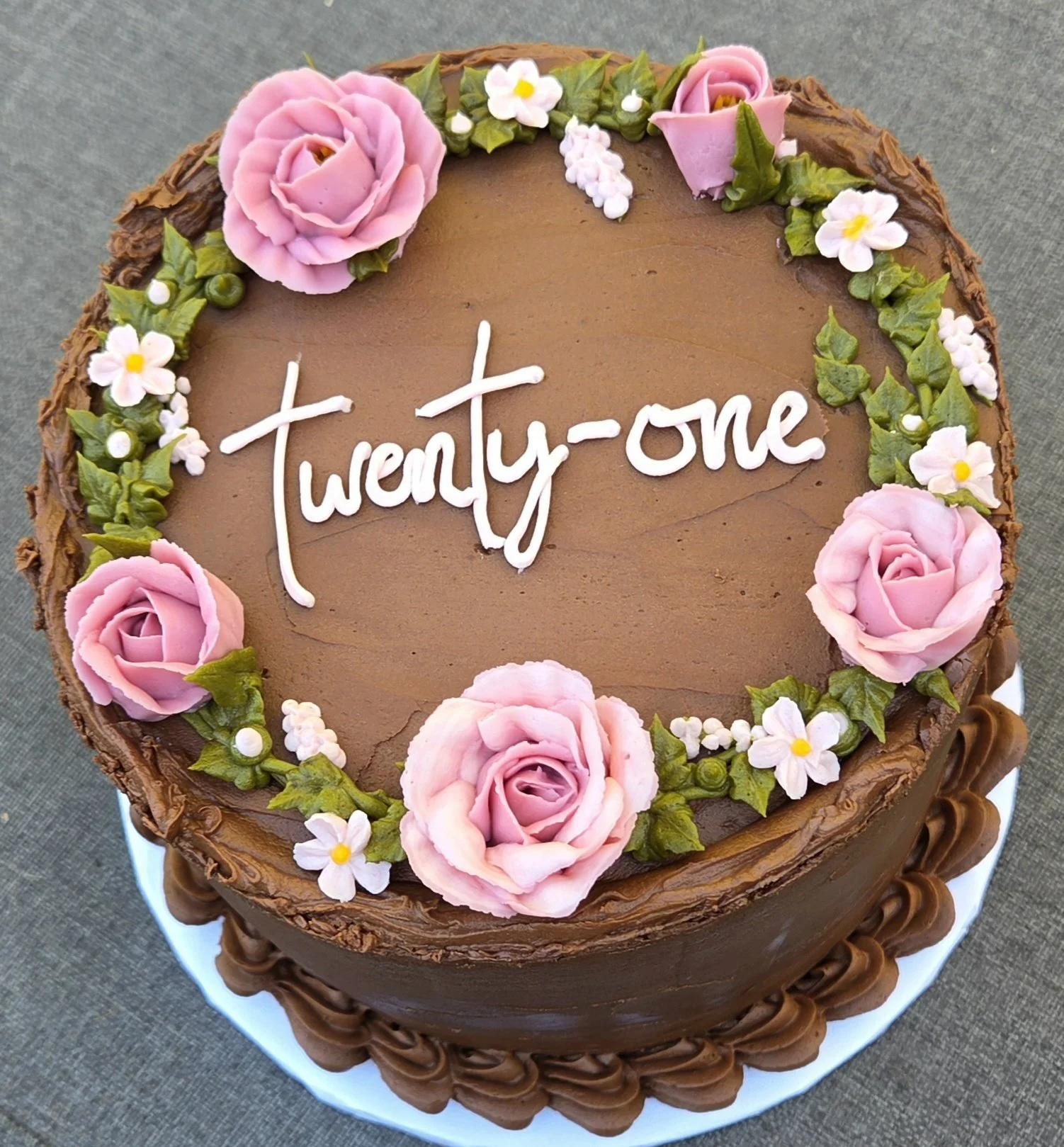 Chocolate and roses