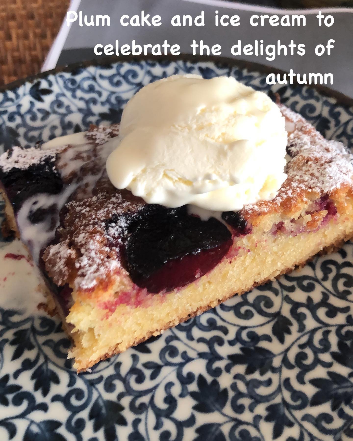 After a morning prepping to paint another outside wall I took a break in the kitchen and made a couple of plum cakes. A perfect autumn treat.
#autumn #anabellelangbeinrecipes #plumcake