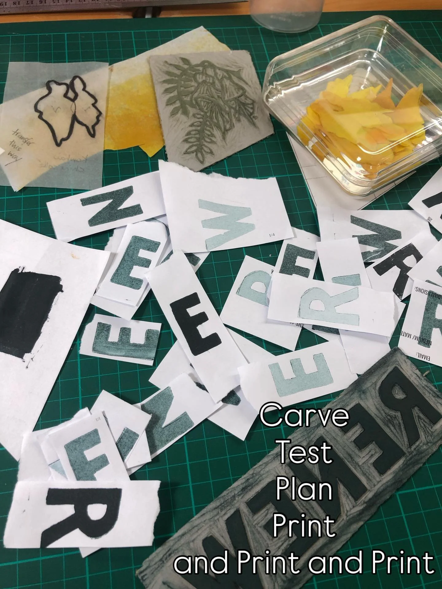 Lots of little steps with this one but so good to be back carving and printing lino 😊#lino #print #nzprintmaker