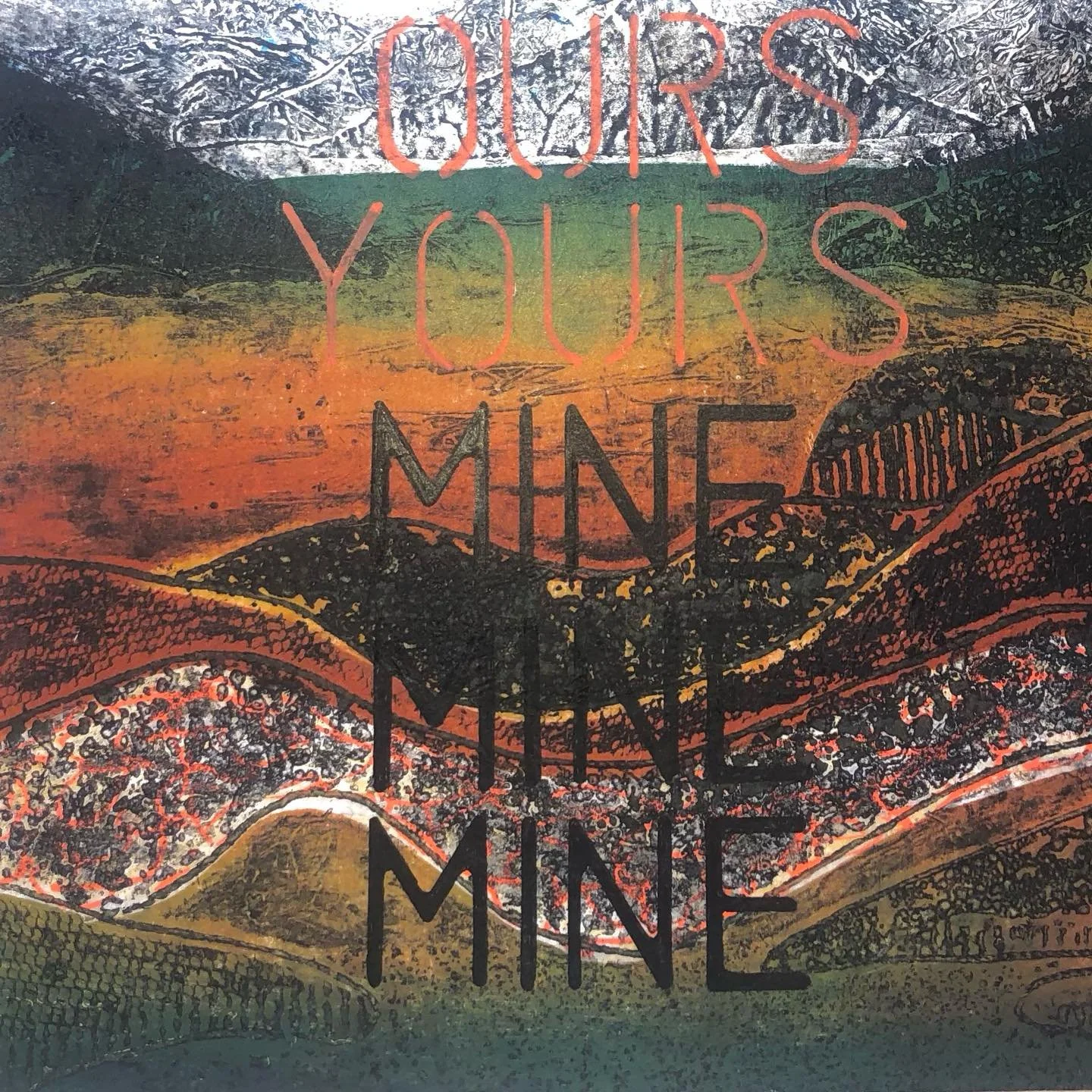 Been in the studio getting busy making and  printing images in response to the proposed gold mine near Cromwell. Want to find out more and join the discussion go to @sustaintarras or @samneilltheprop 
#barbarlormans #sustaintarras