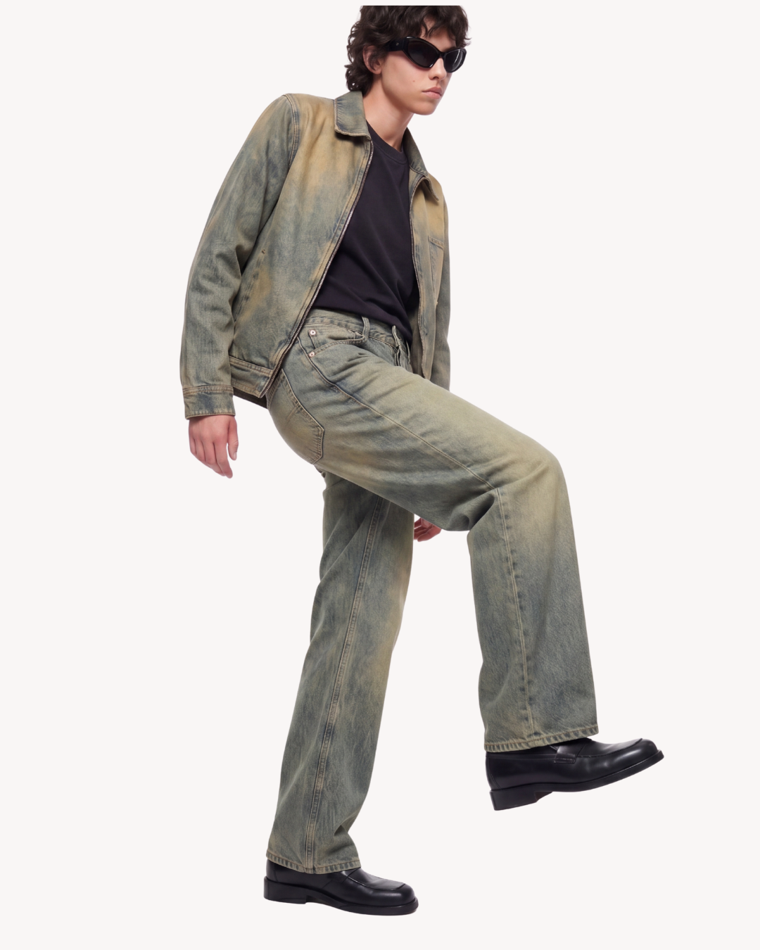 Light indigo Vintage wash denim jeans (2).png