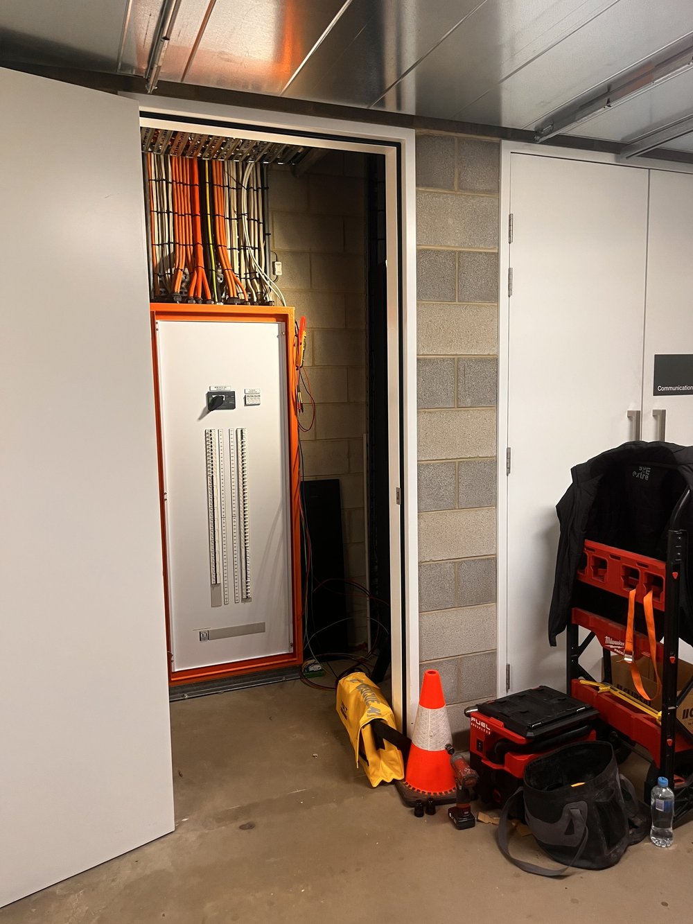 New switchboard installation