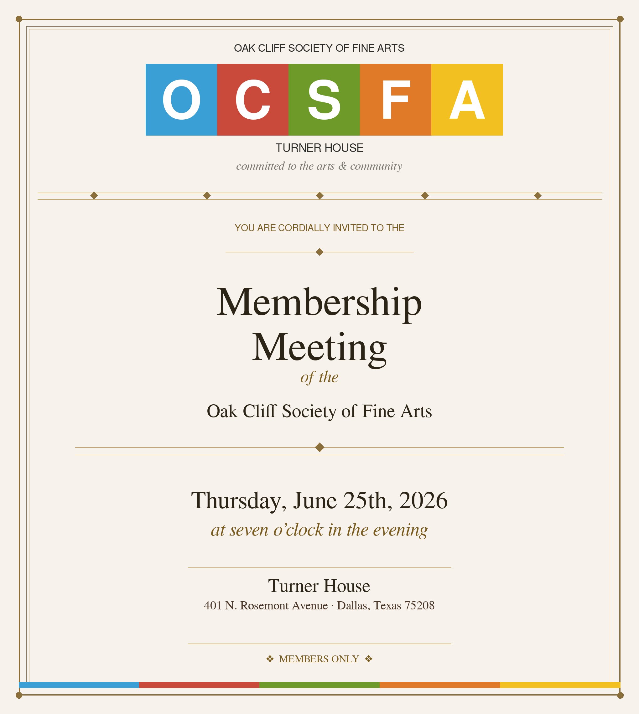 Membership Meeting