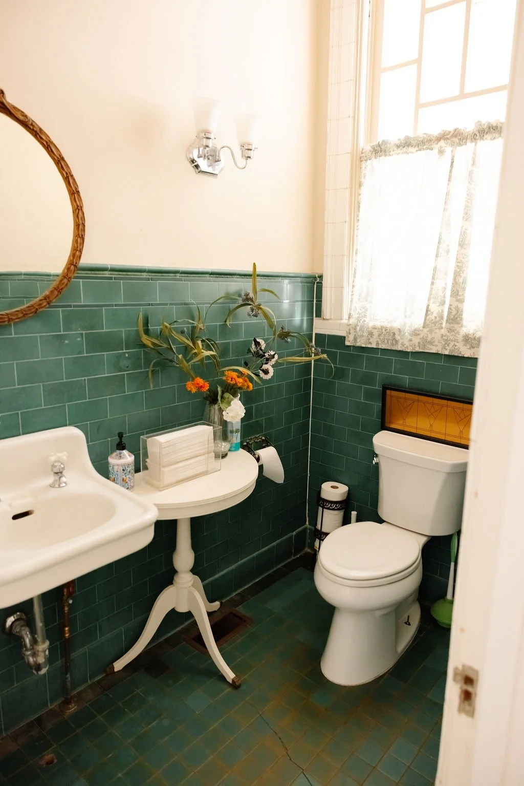 First floor restroom 1