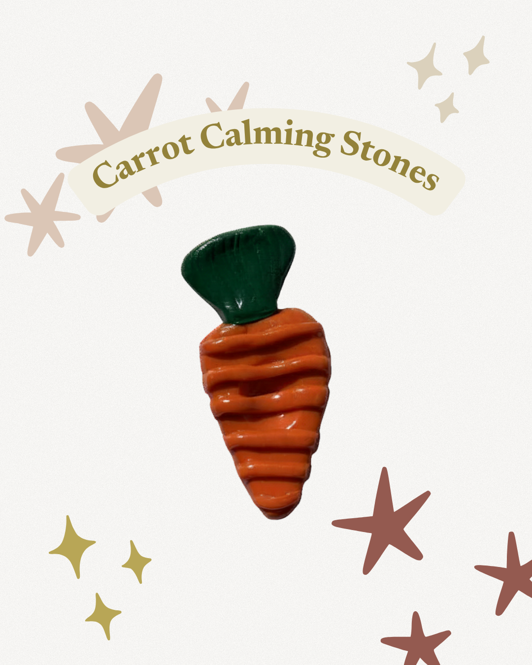 Carrot Calming Stone
