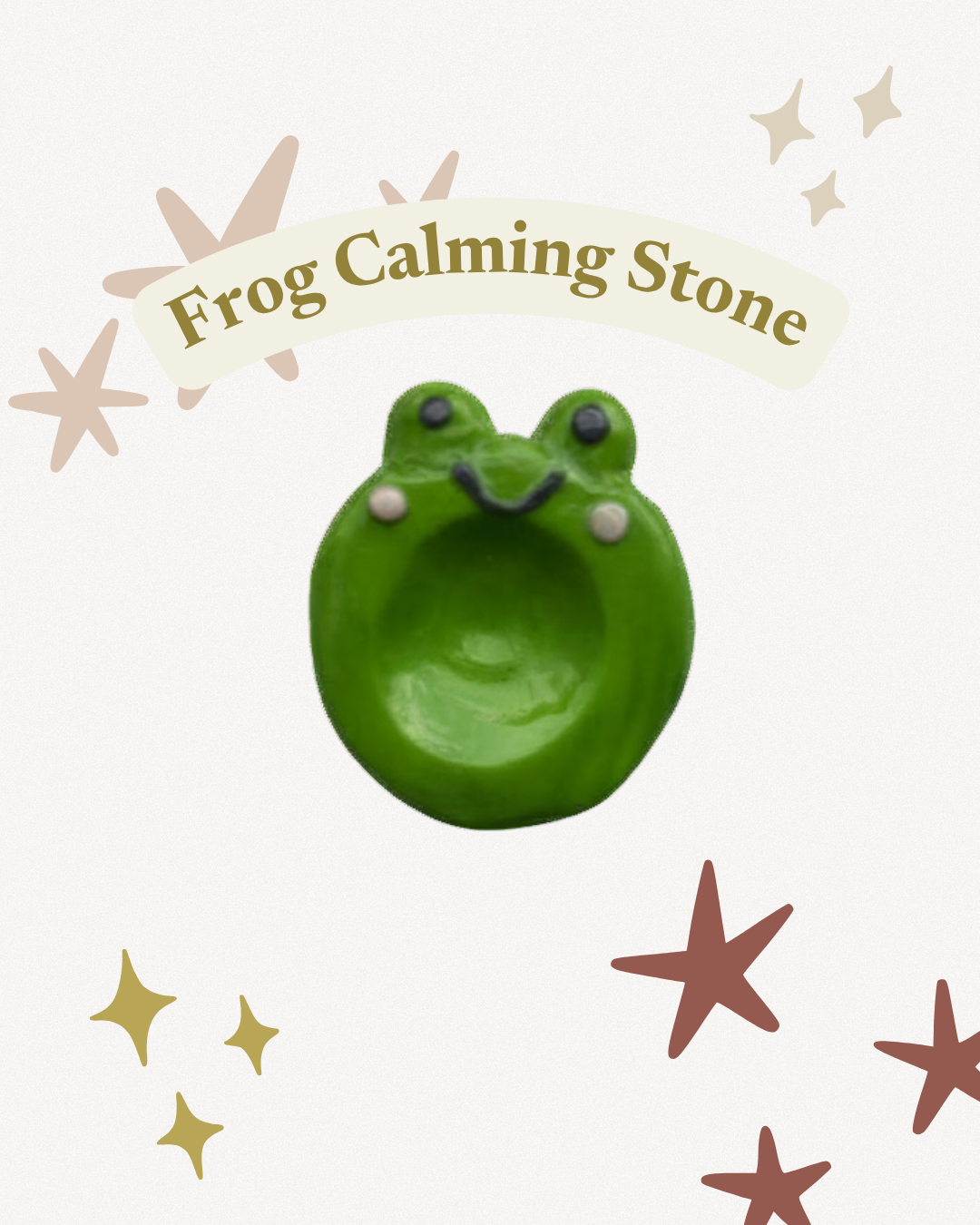 Frog Calming Stone