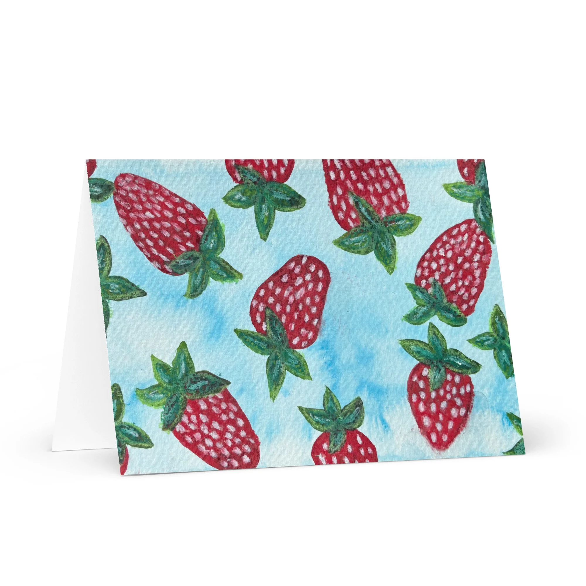 'Sweet Strawberries' Greeting card