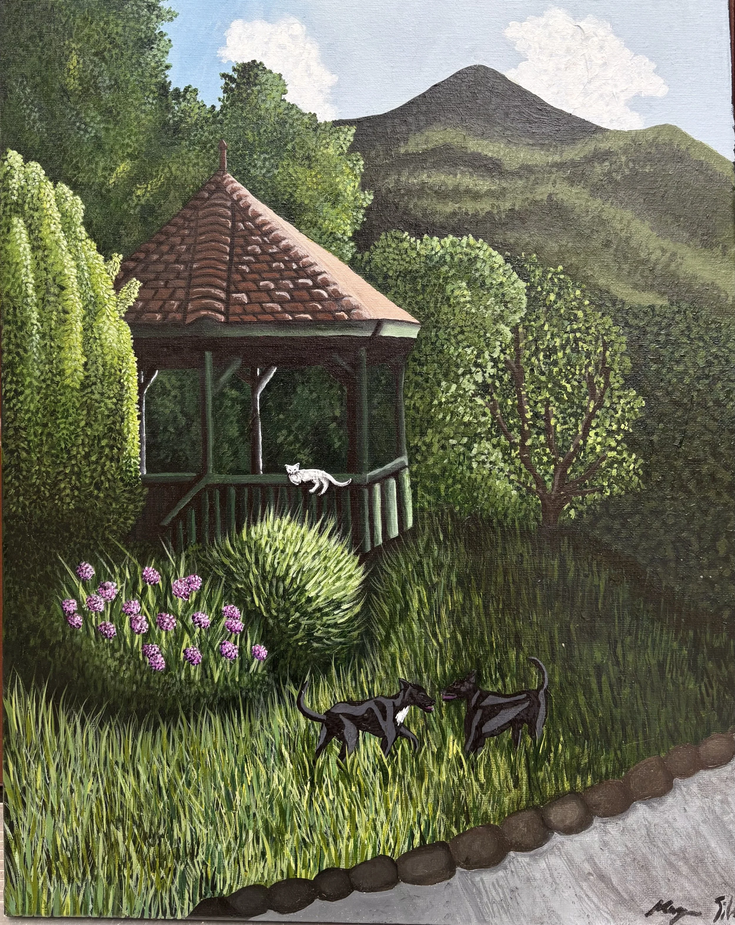 'A Splendid Day in the Garden'