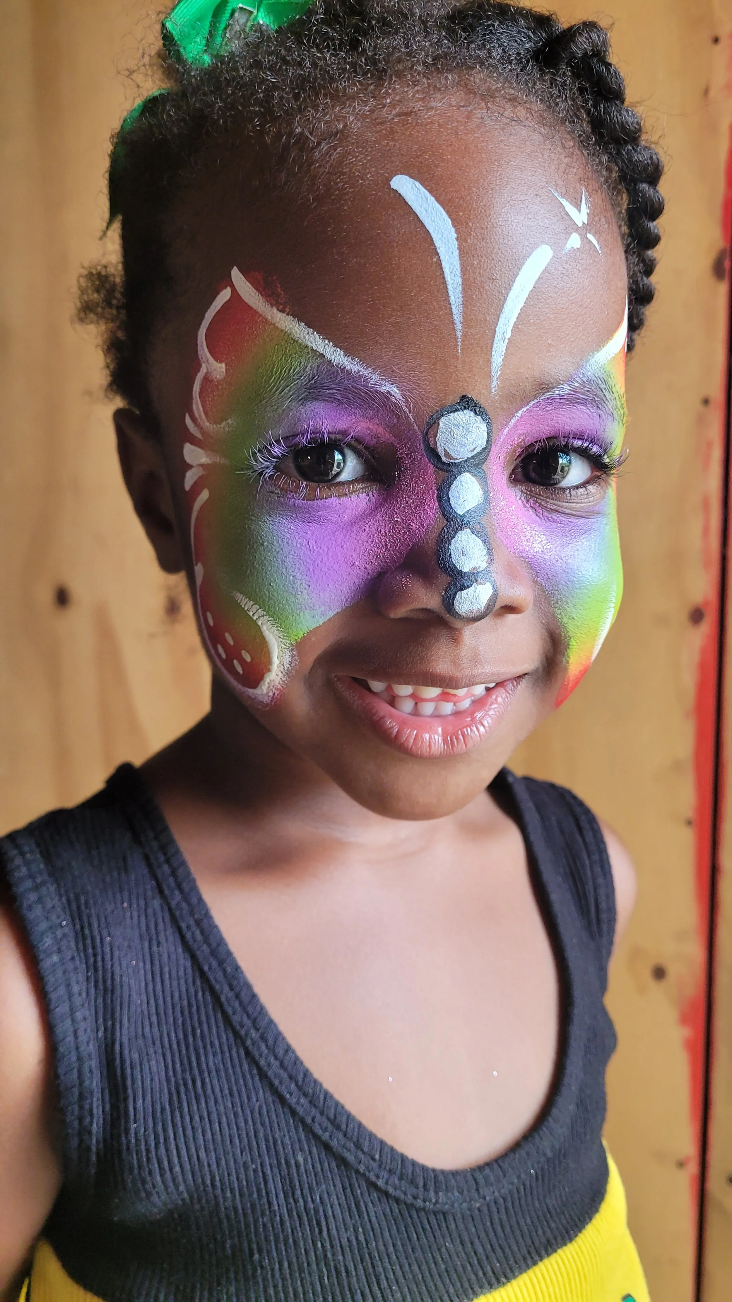 face painting @ PBS' jamaica day 2025